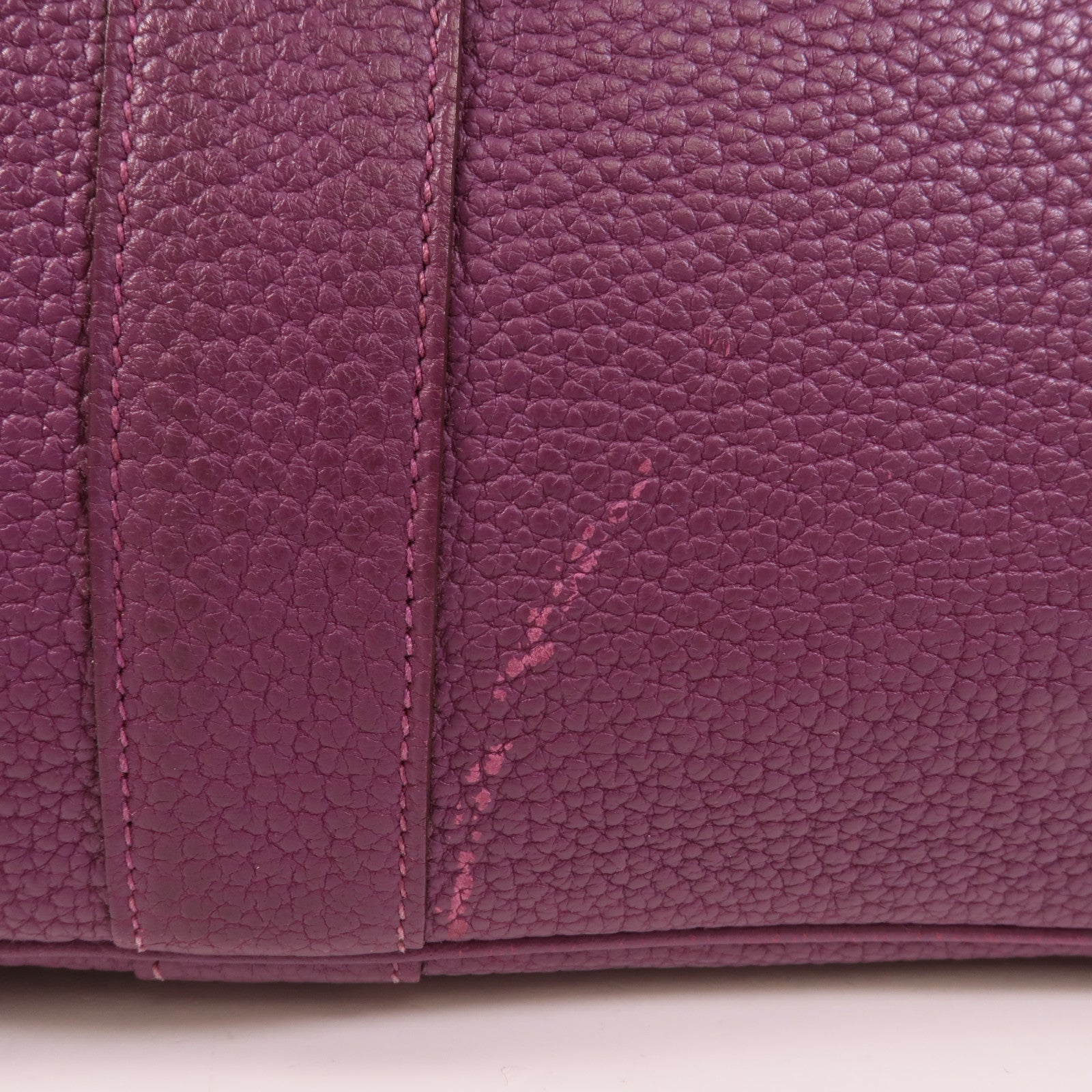 HERMES Clemence皮革 Garden Party PM手挽袋Anemone