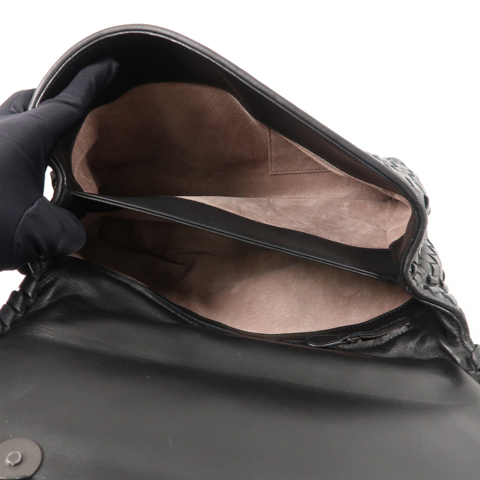 BOTTEGA VENETA 牛皮皮革Olimpia Bag鏈帶肩背袋
