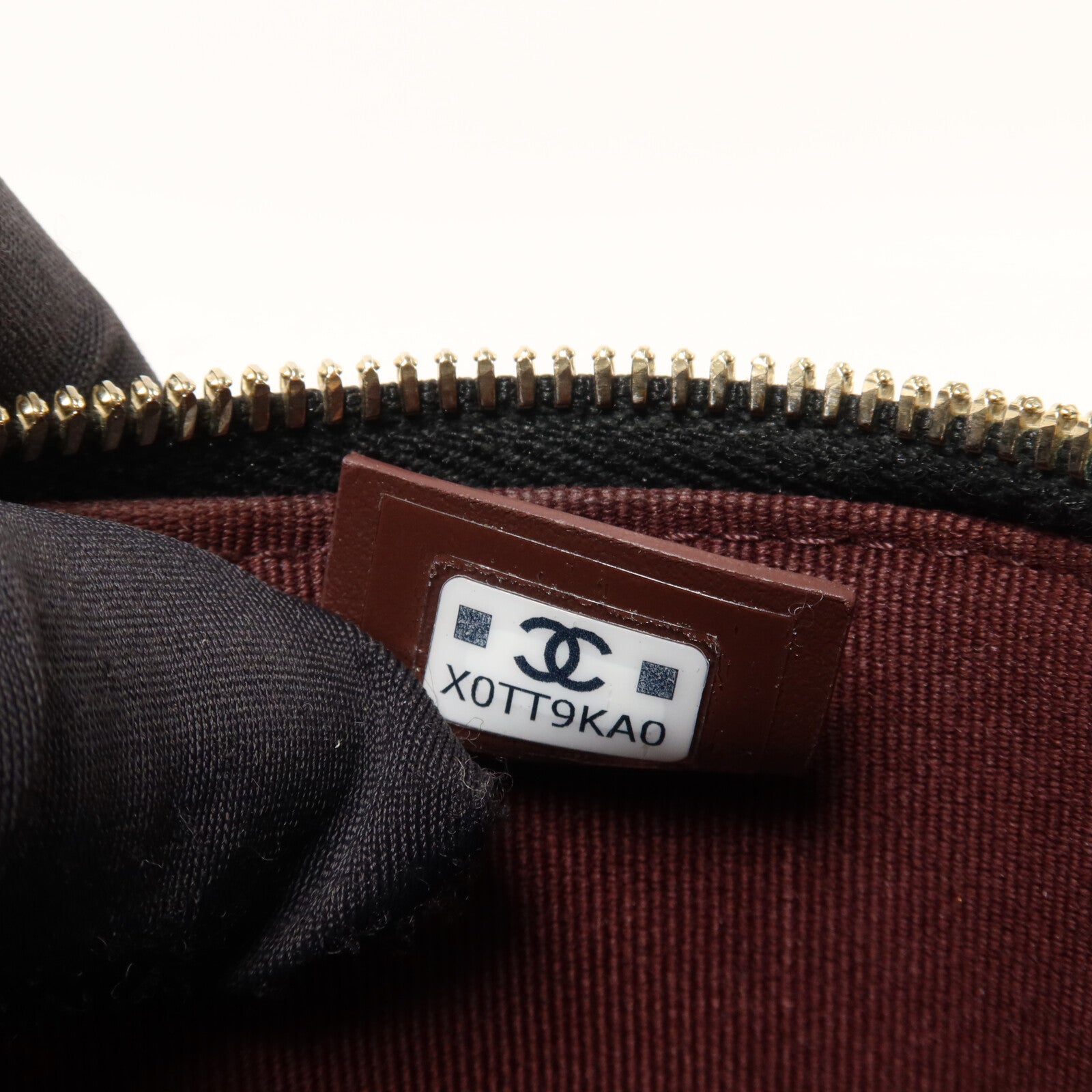CHANEL 牛皮皮革Vanity Case鏈帶手挽肩背兩用袋