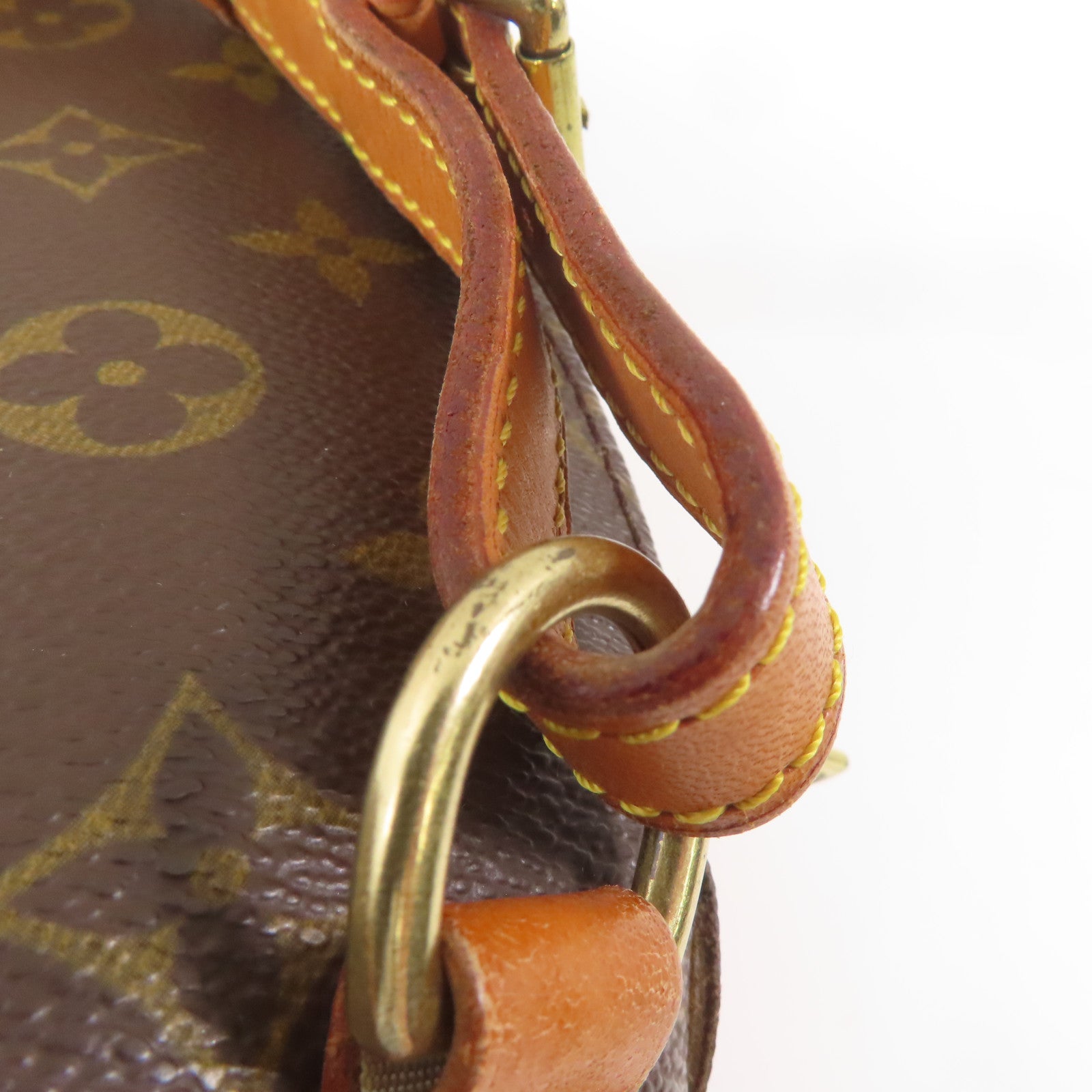 LOUIS VUITTON Monogram Ellipse Sac A Dos Backpack金扣背包棕色