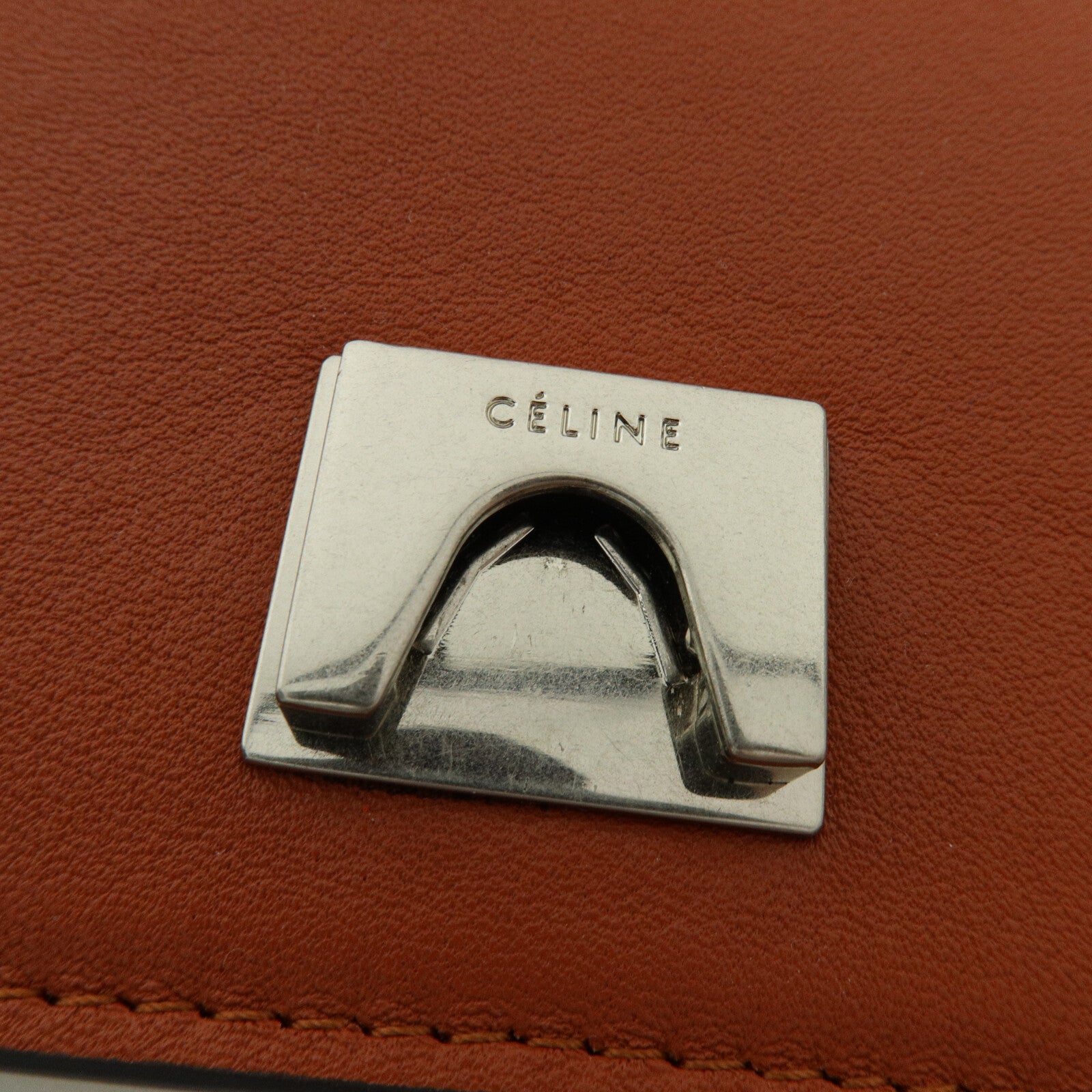 CELINE 牛皮皮革Frame肩背袋