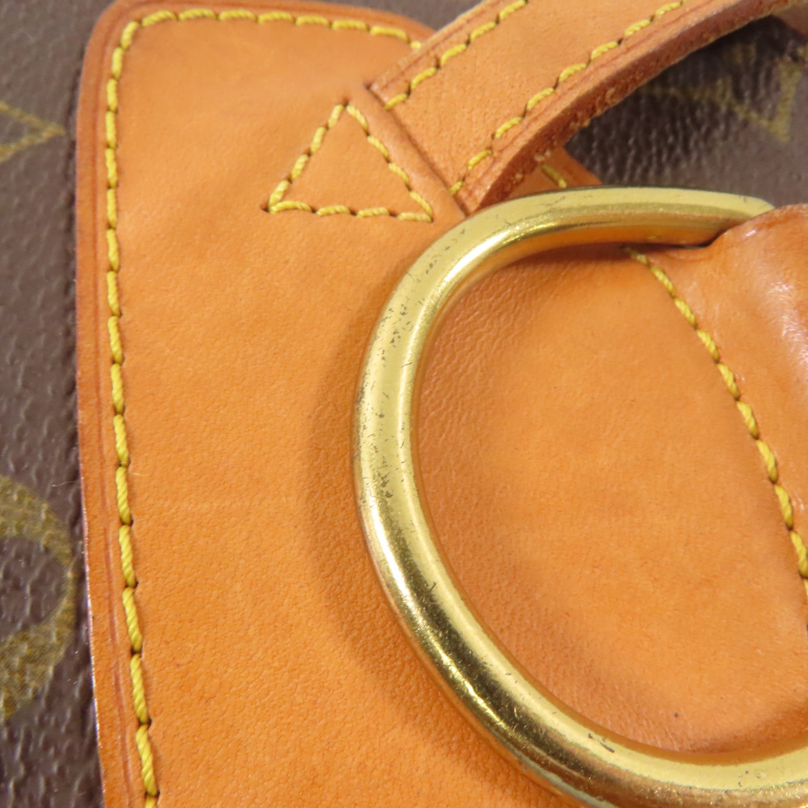LOUIS VUITTON Monogram Ellipse Sac A Dos Backpack金扣背包棕色