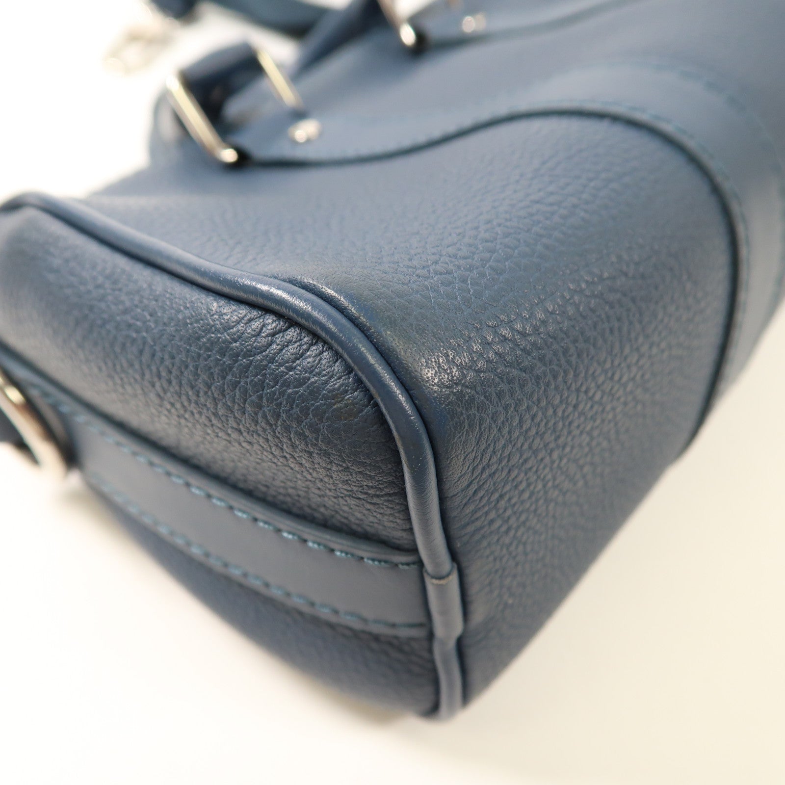 LOUIS VUITTON Aerogram Keepall XS銀扣手挽肩背兩用袋