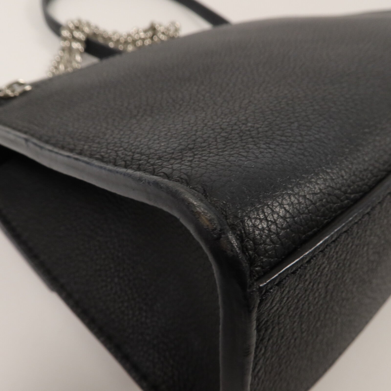 LOUIS VUITTON 牛皮皮革Mylockme BB鏈帶肩背袋