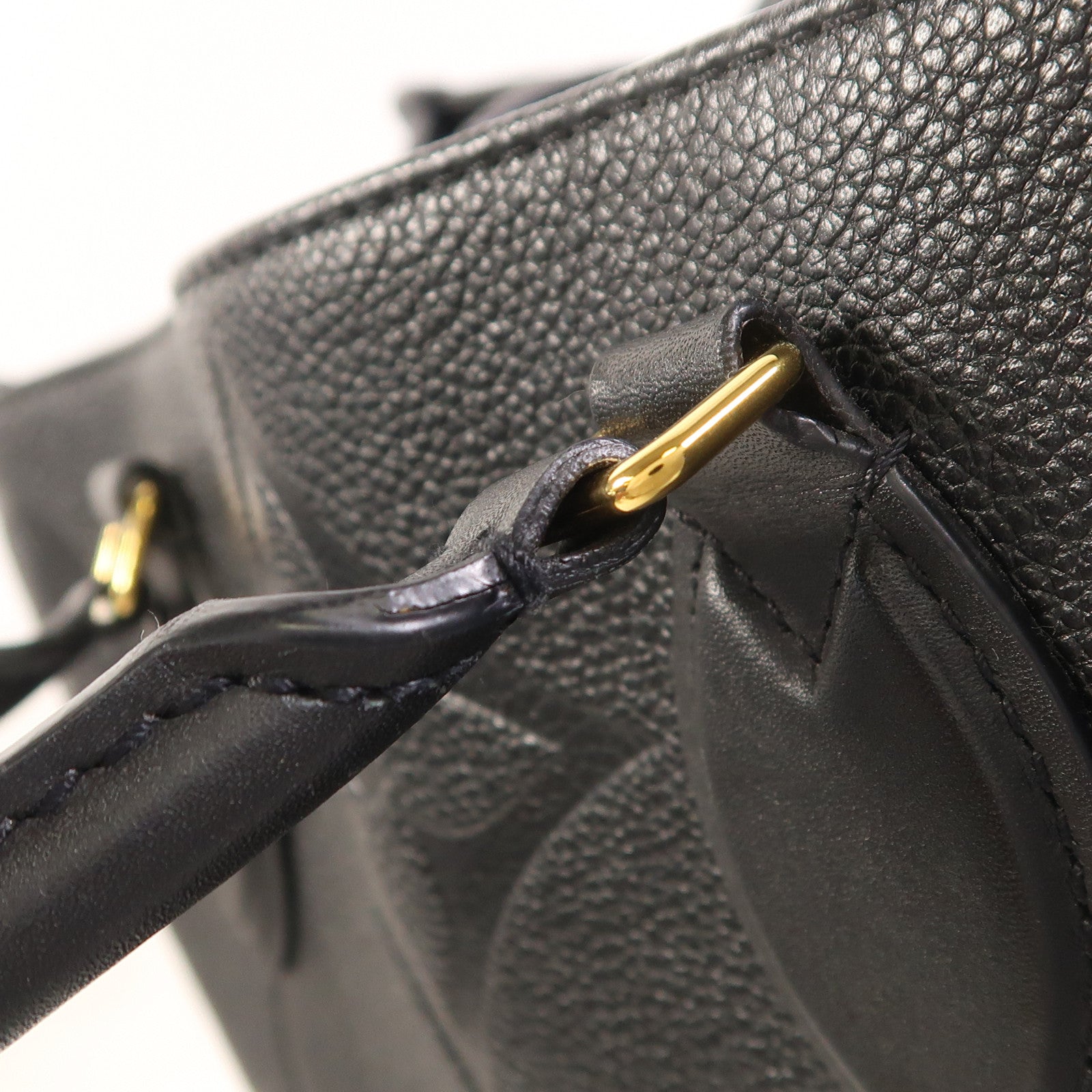 LOUIS VUITTON Monogram Empreinte On The Go GM金扣手挽肩背兩用袋