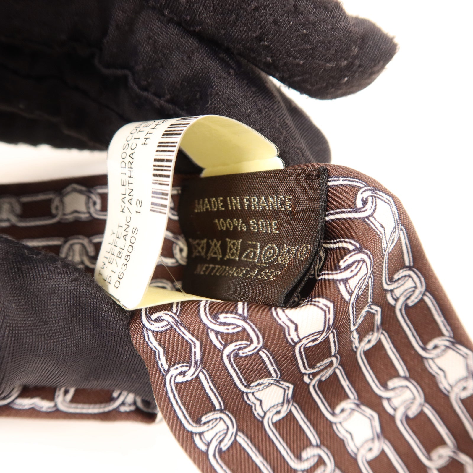 HERMES 絲質Twilly絲巾