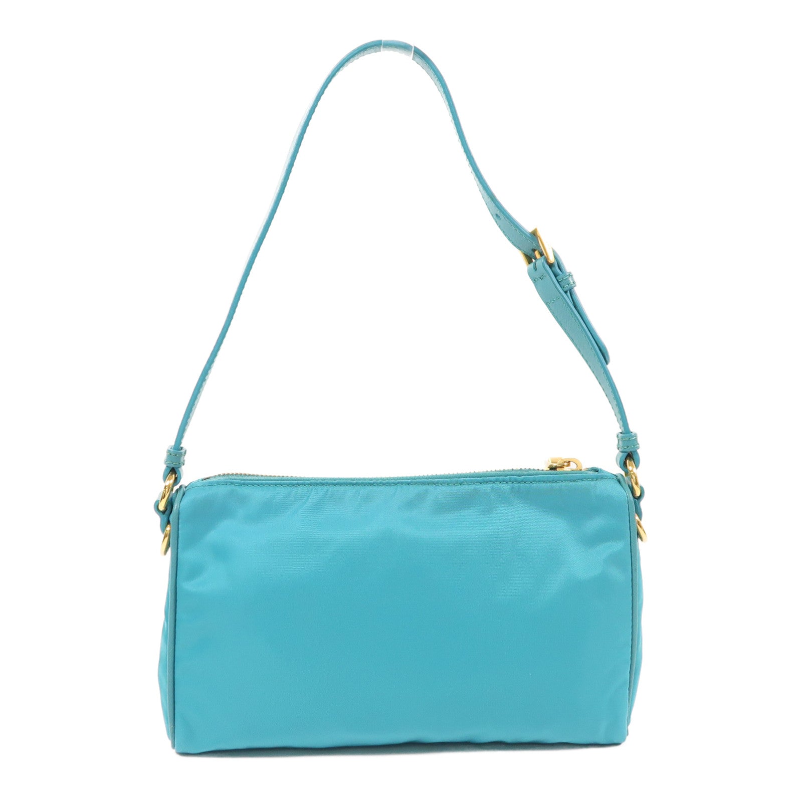 PRADA 尼龍Shoulder Bag金扣肩背袋