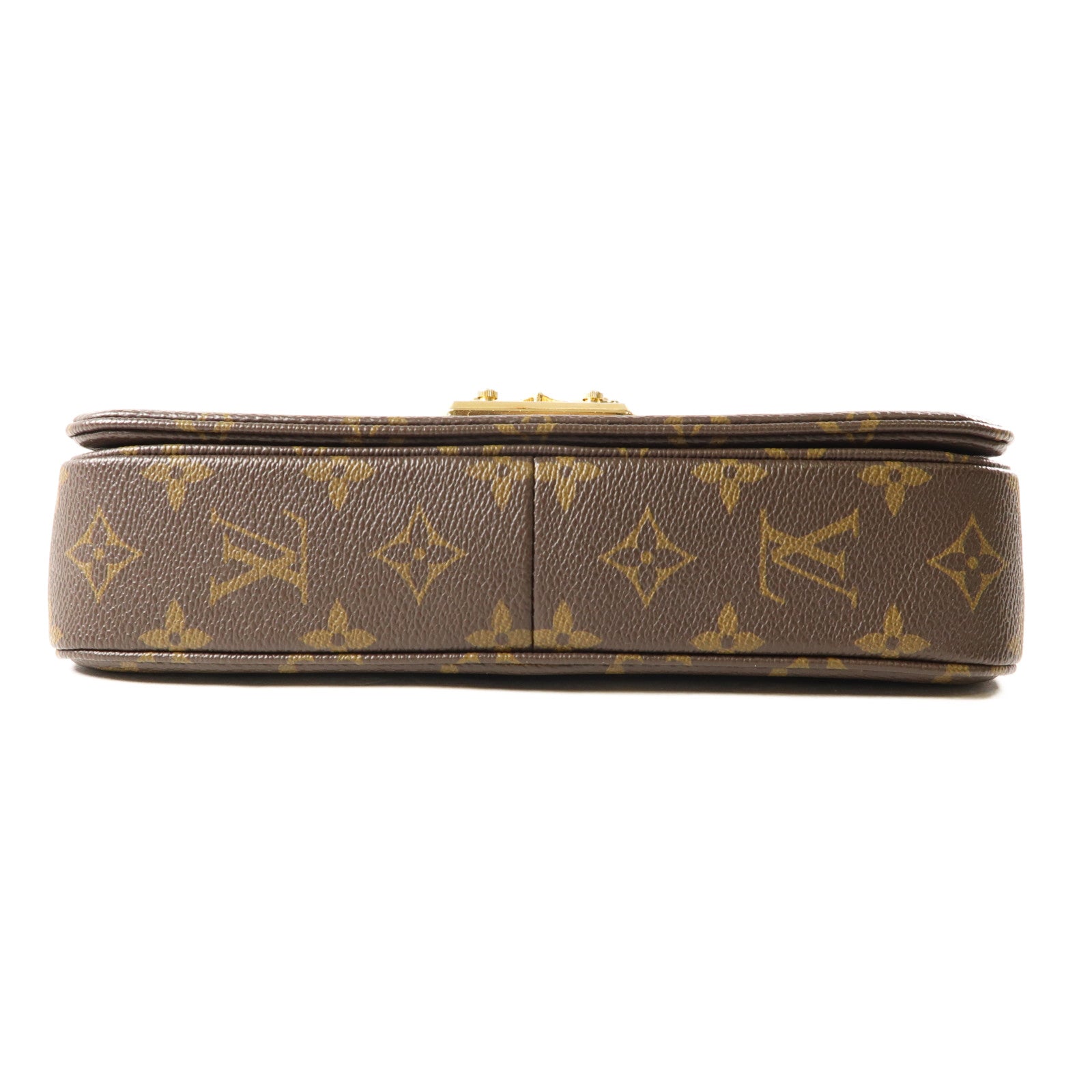 LOUIS VUITTON 【激減優惠】Monogram Marceau金扣肩背袋棕色