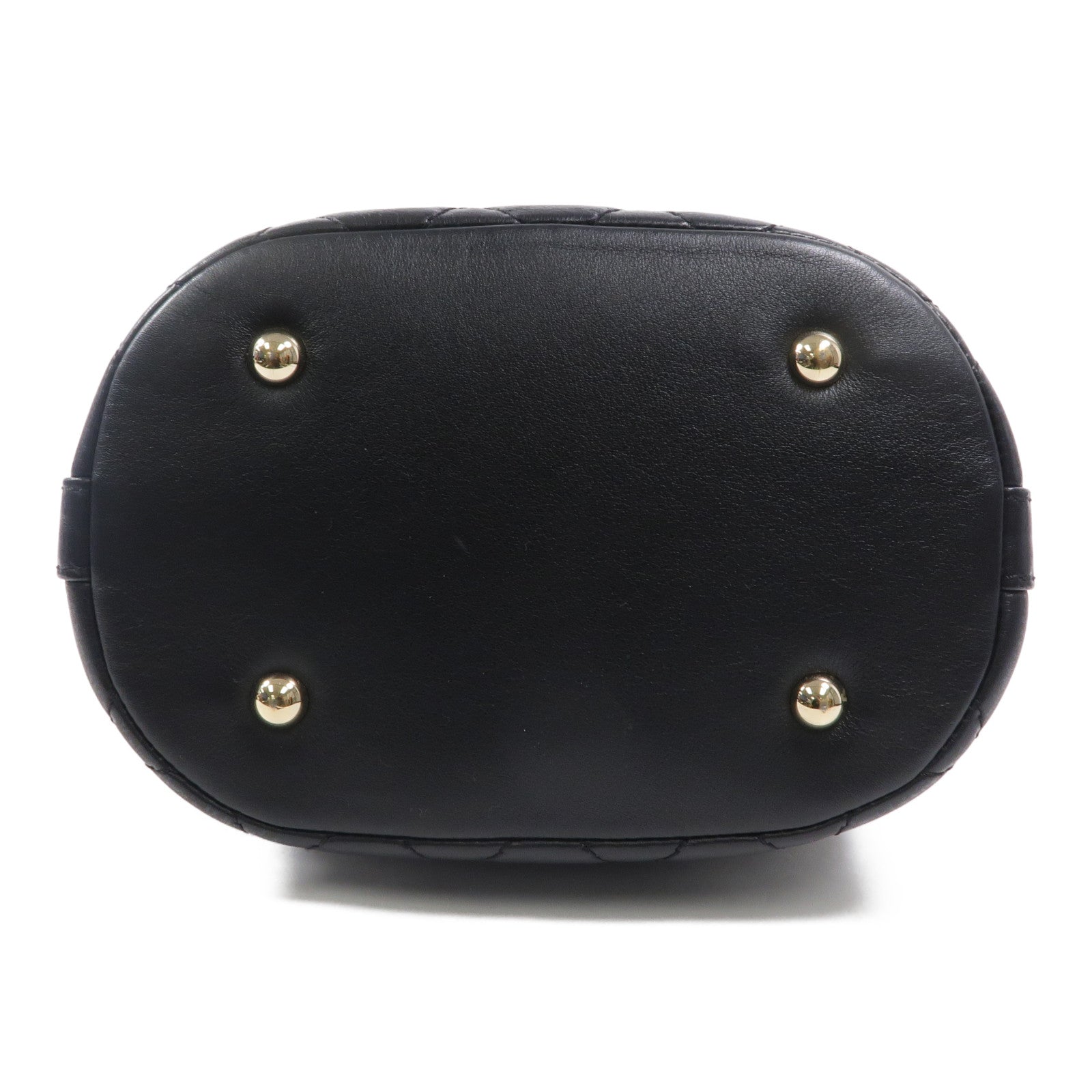 CHANEL 羊皮皮革Bucket Bag鏈帶肩背袋