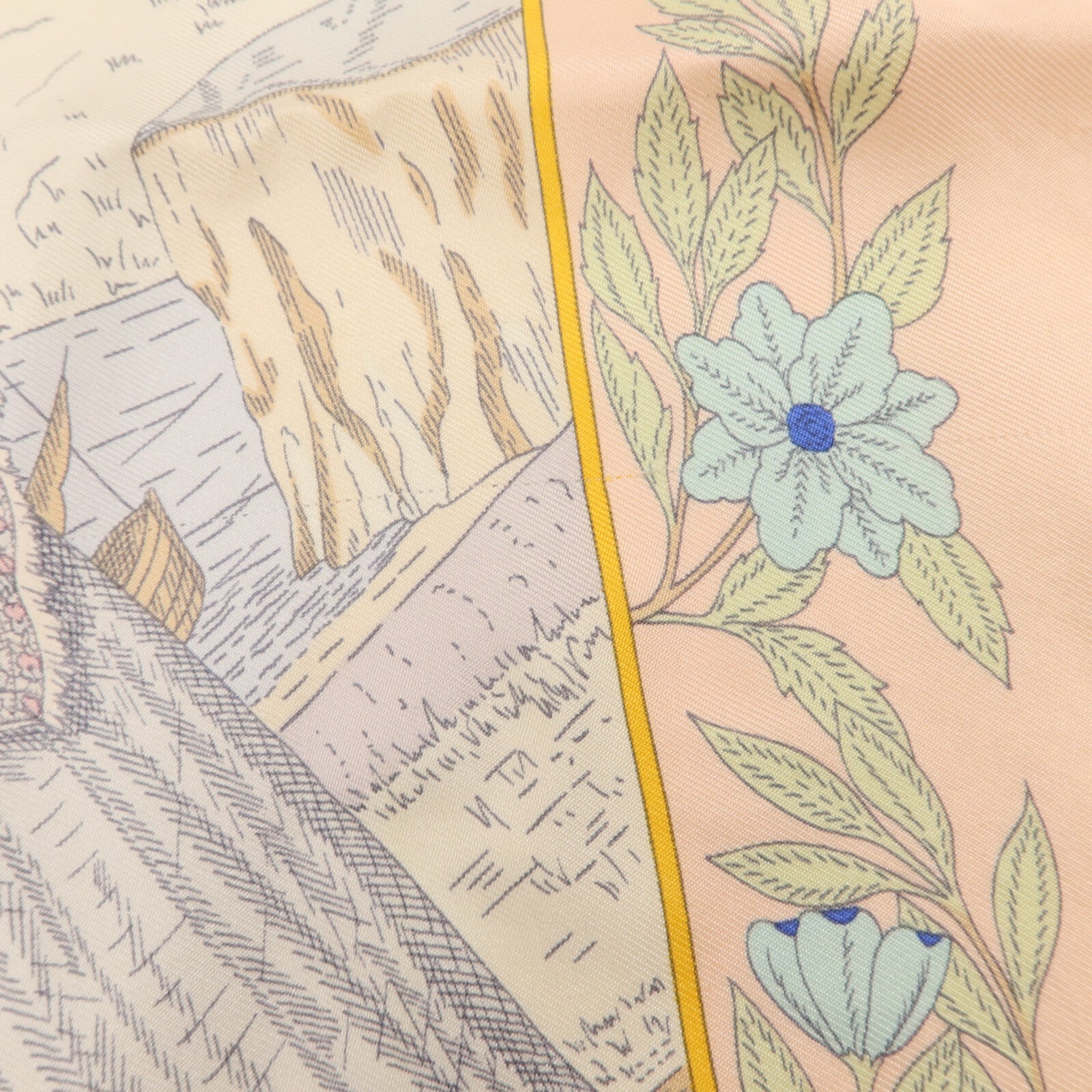 HERMES 絲質Scarf 90X90絲巾