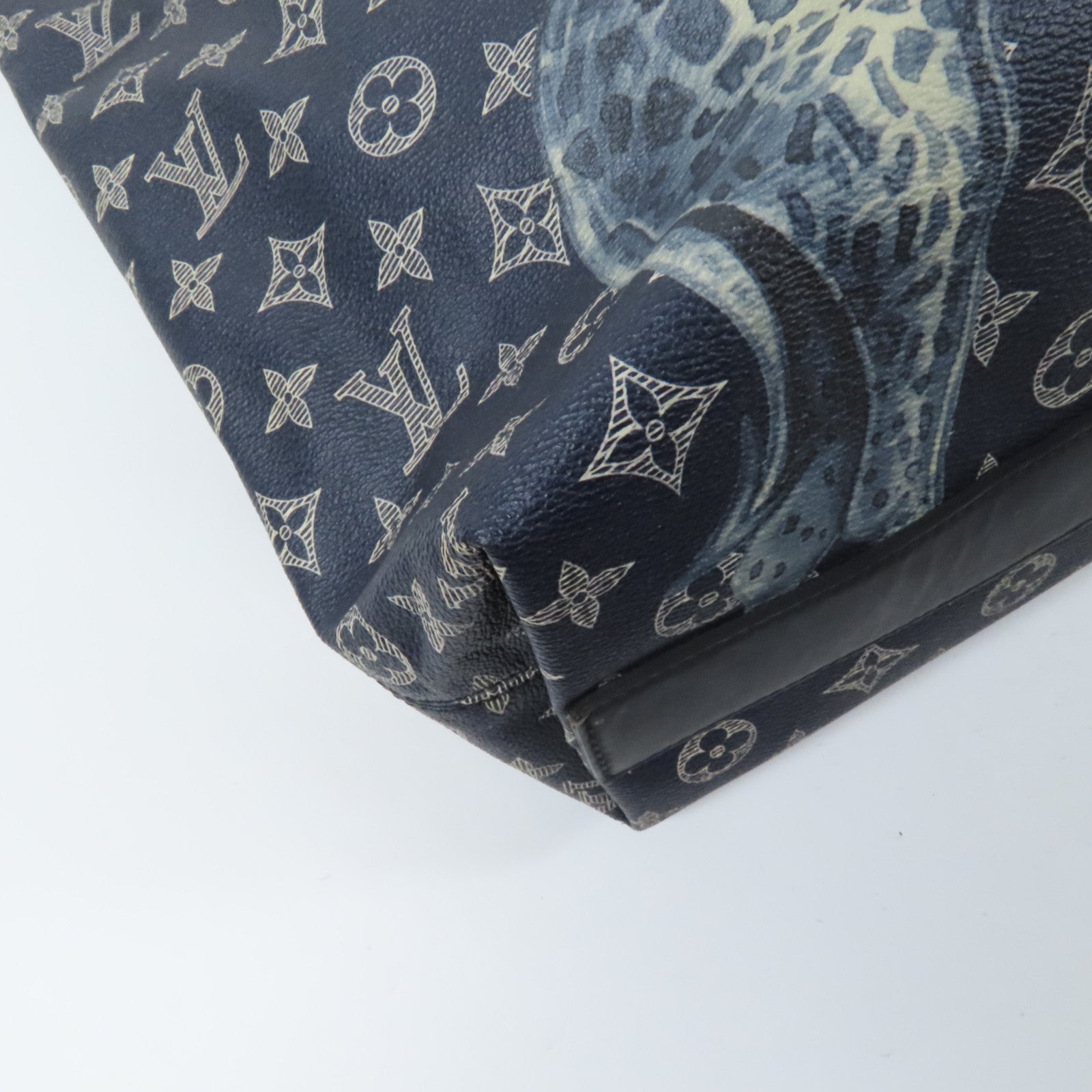 LOUIS VUITTON Monogram Savanna Tote Bag銀扣手挽肩背兩用袋