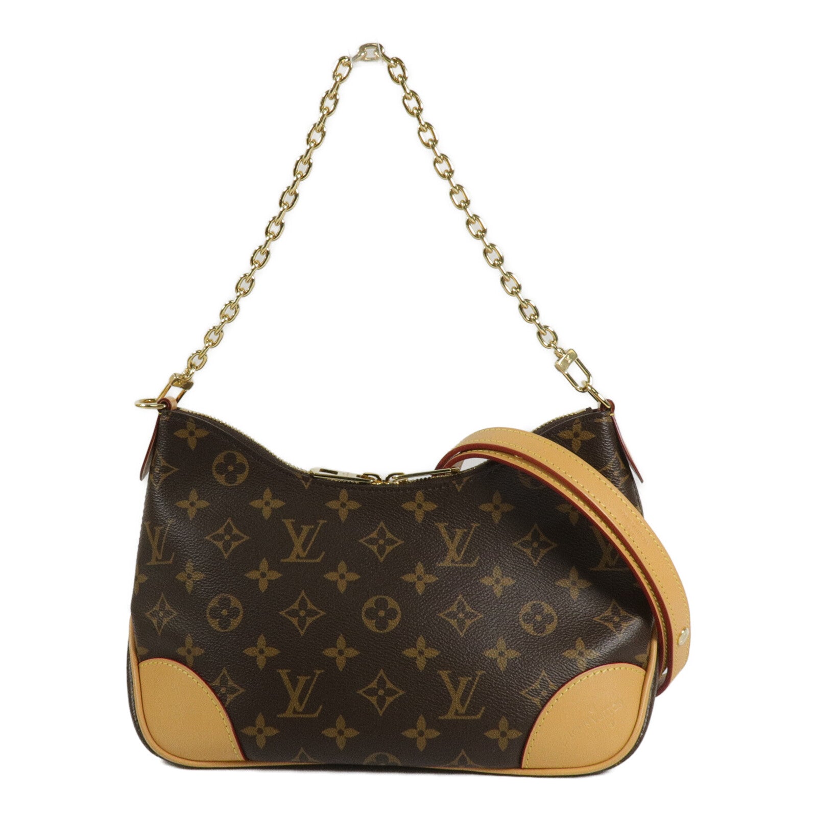 LOUIS VUITTON Monogram Boulogne PM手挽肩背兩用袋