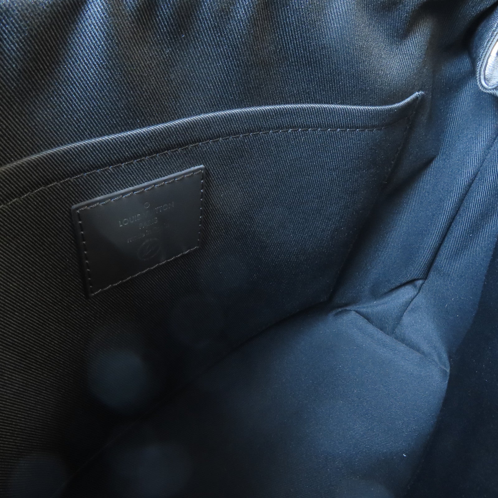 LOUIS VUITTON 【激減優惠】Monogram Eclipse Apollo Messnger MM X Hiroshi Fujiware銀扣肩背袋黑色
