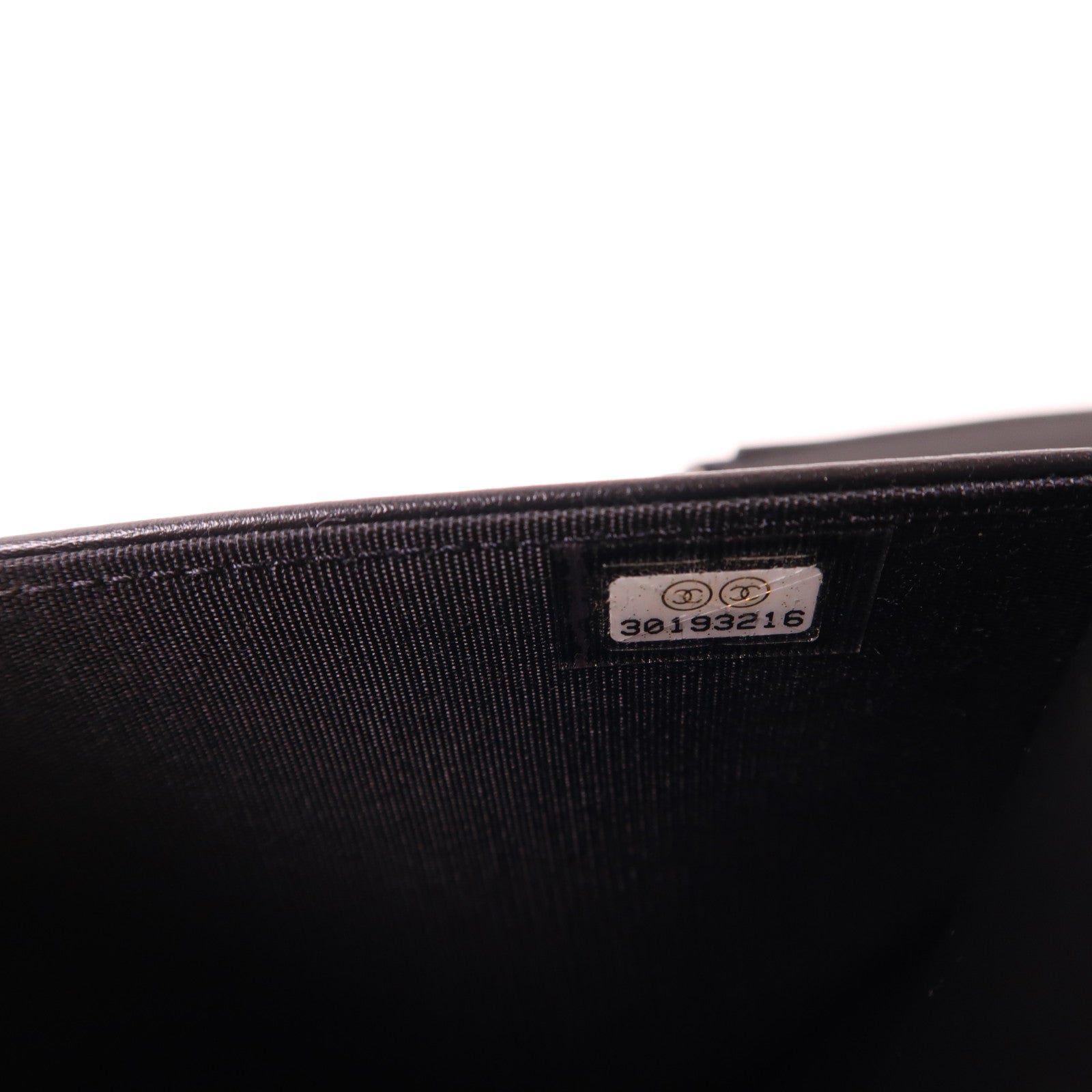 CHANEL 牛皮皮革Boy WOC Wallet On Chain銀扣鏈帶肩背袋