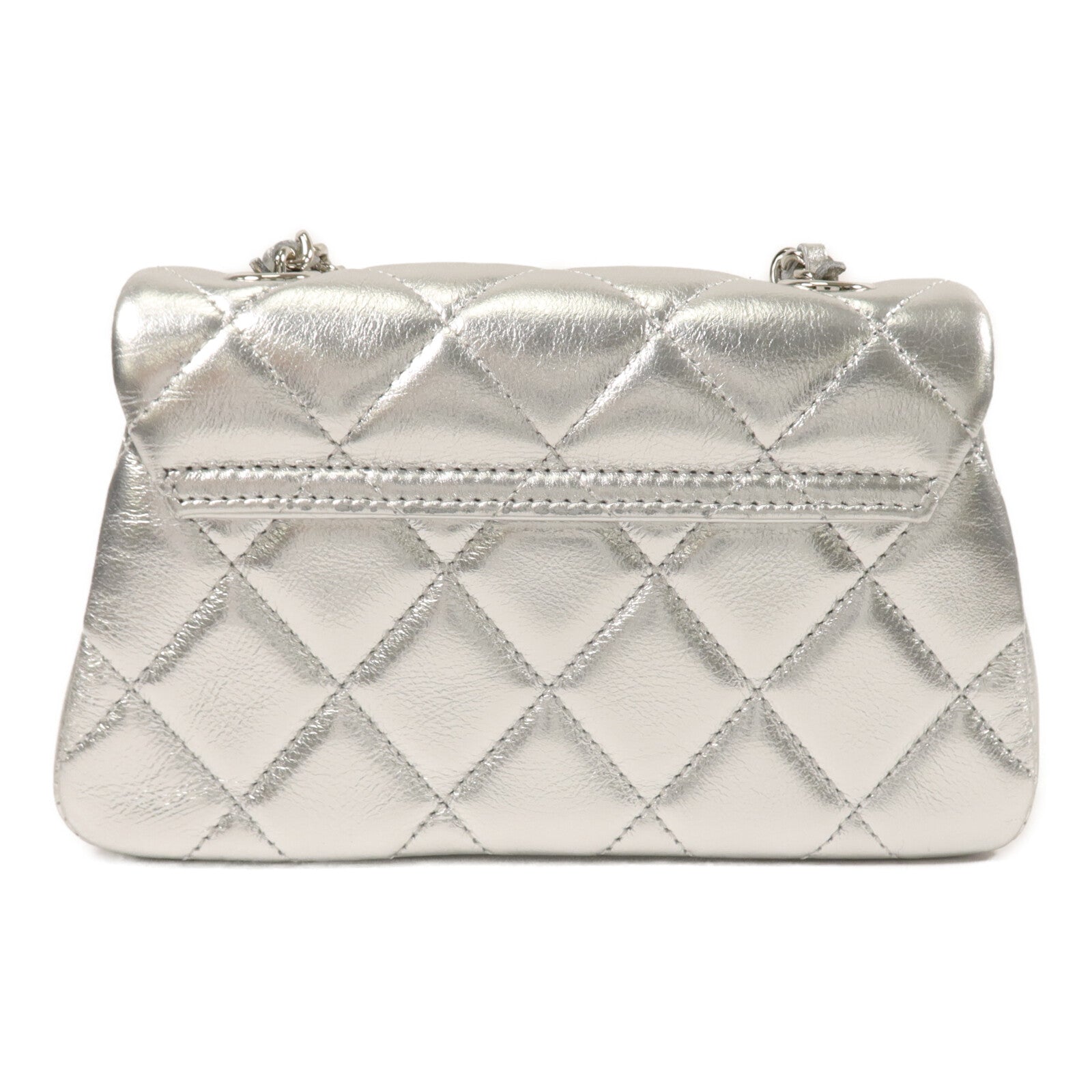CHANEL 牛皮皮革Clutch With Chain鏈帶肩背袋