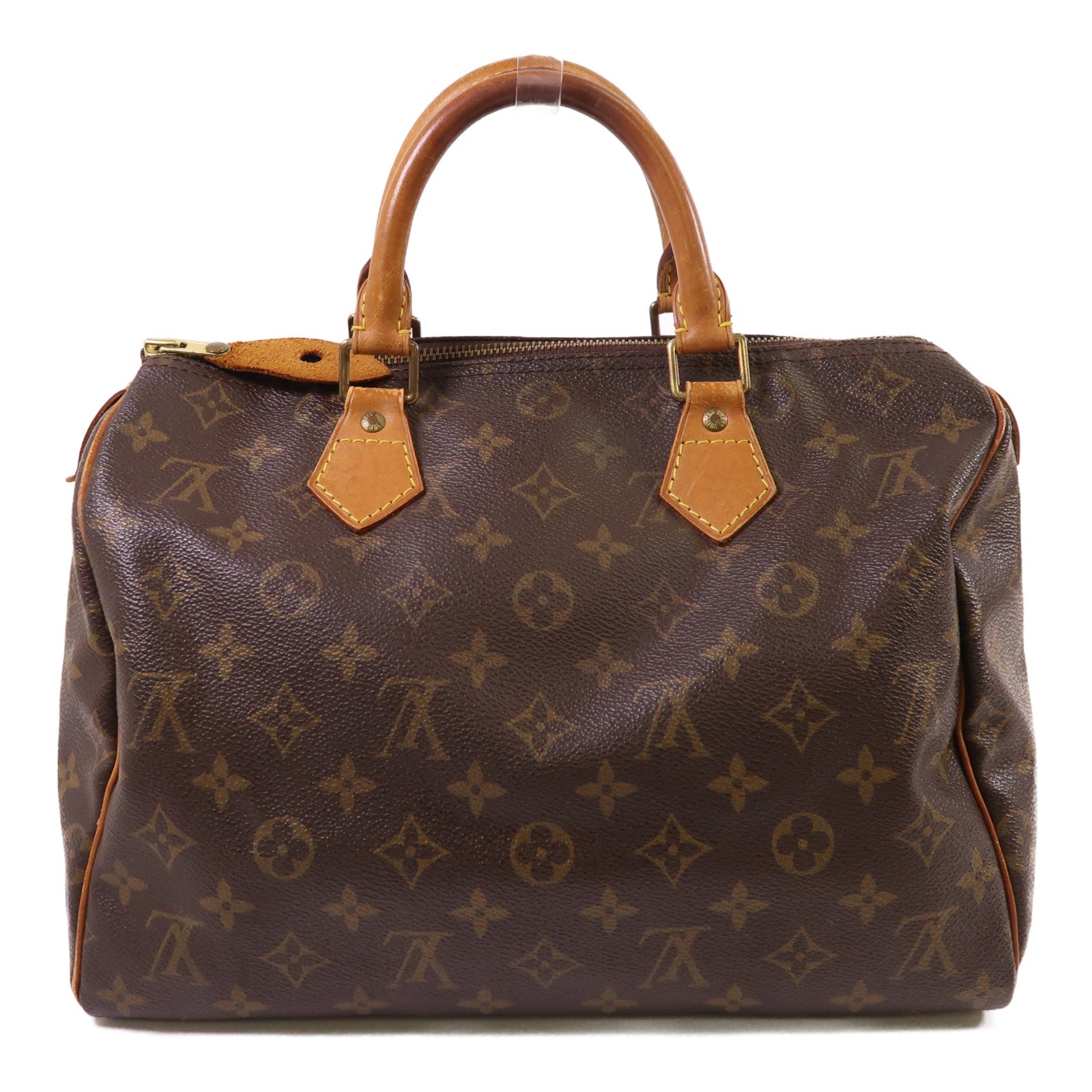 LOUIS VUITTON 【激減優惠】Monogram Speedy 30金扣手挽袋