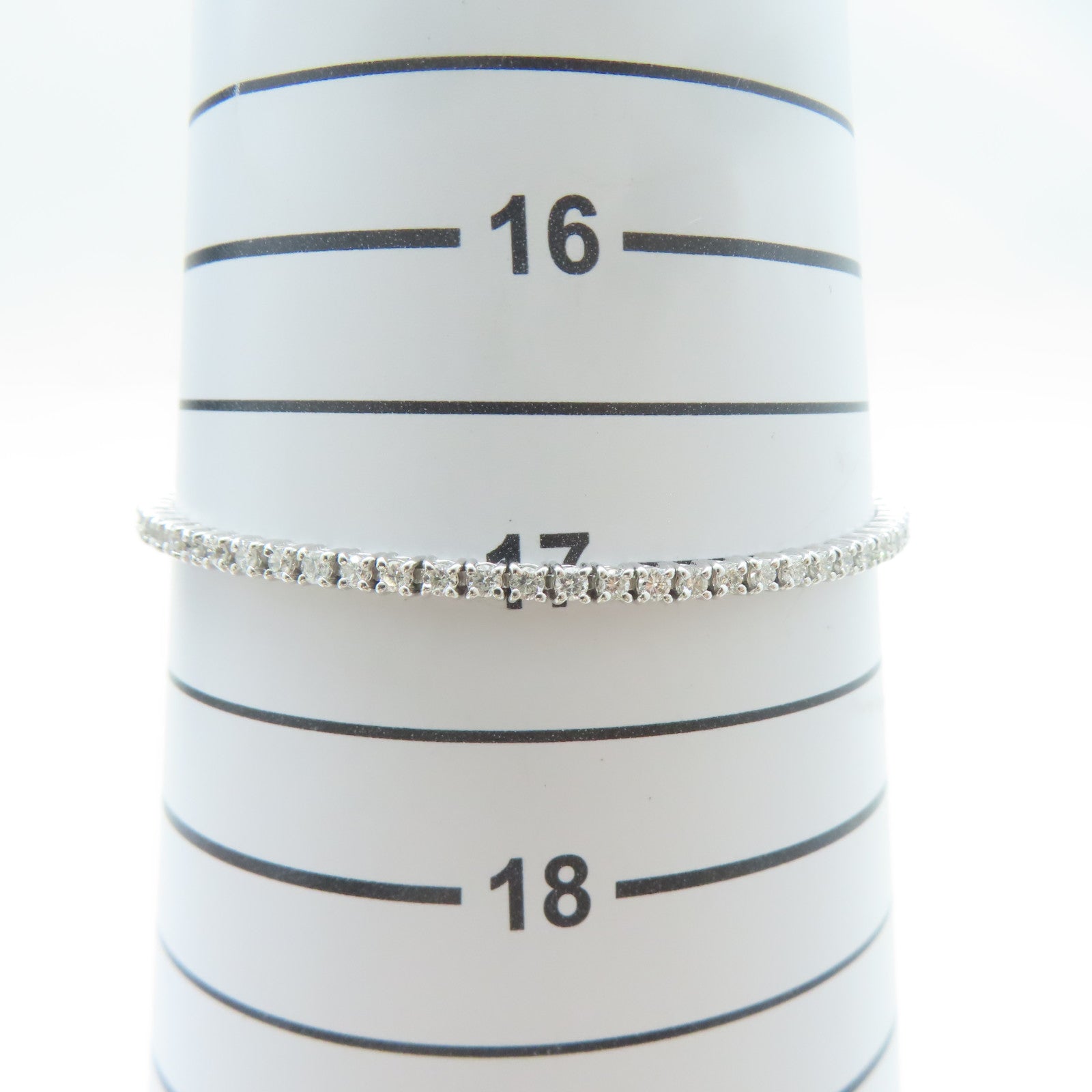 JEWELRY 18K白金Diamond Bracelet 2.03ct鑽石手鏈