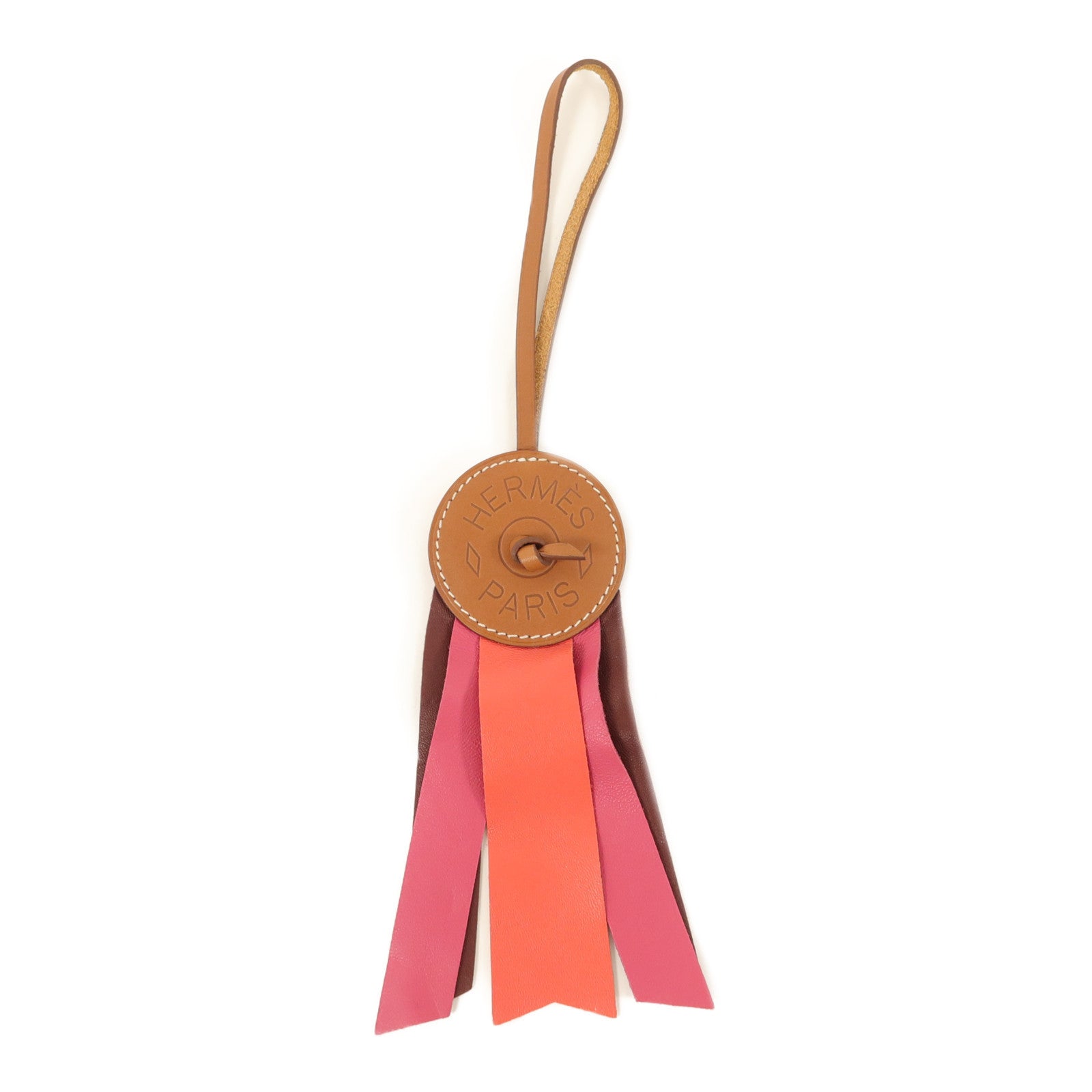 HERMES Milo皮革/Hunter皮革Paddock Flot Charm掛飾