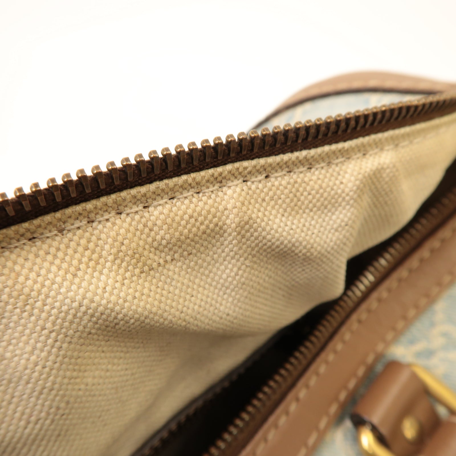 GUCCI 牛仔布2way Shoulder Bag金扣手挽肩背兩用袋淺藍色