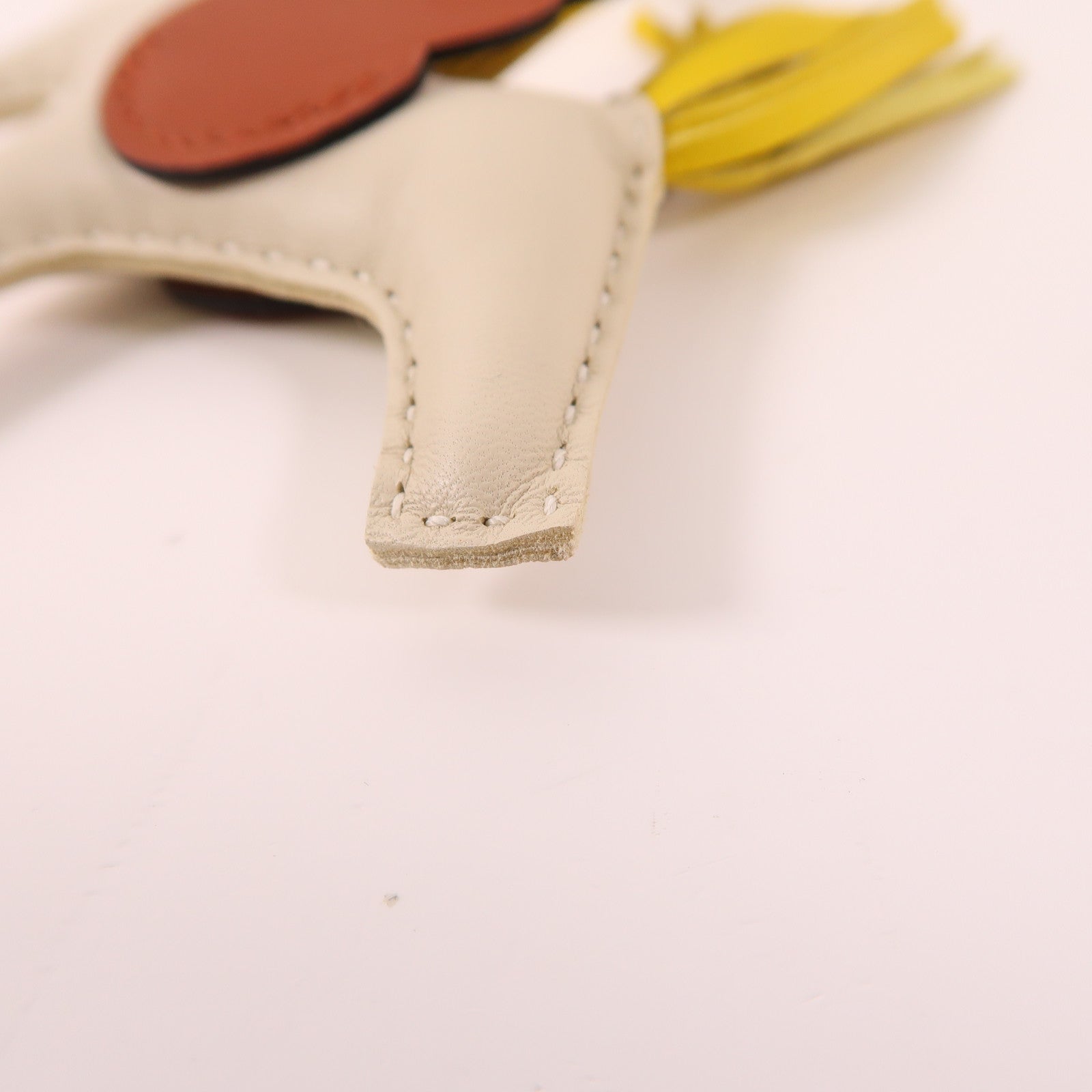 HERMES Rodeo Pegase PM Charm Veau Swift Leather Brown/Yellow