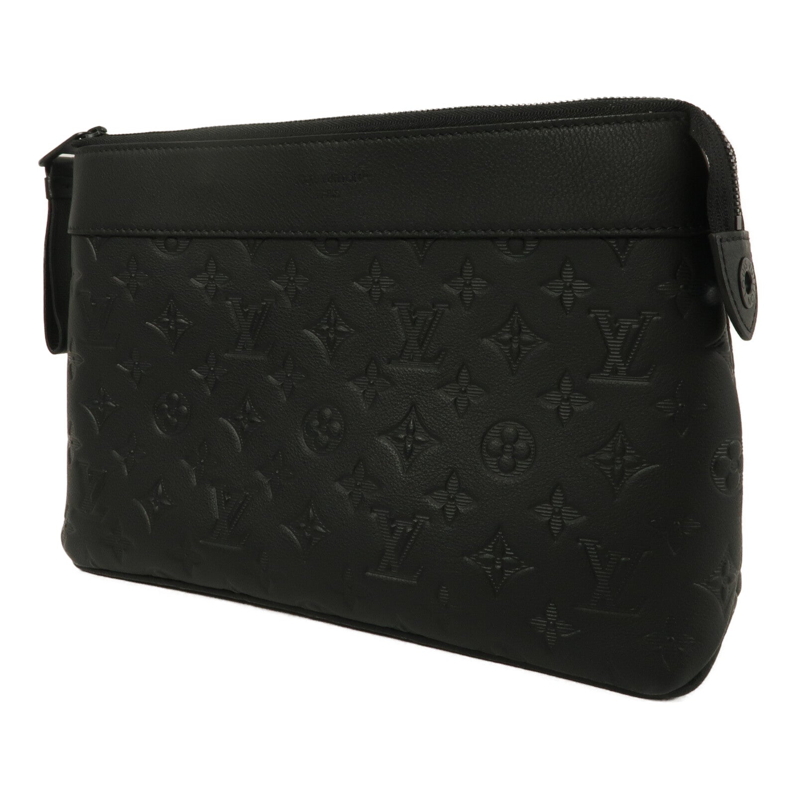 LOUIS VUITTON Monogram Shadow Pochette Voyage Souple手拿包