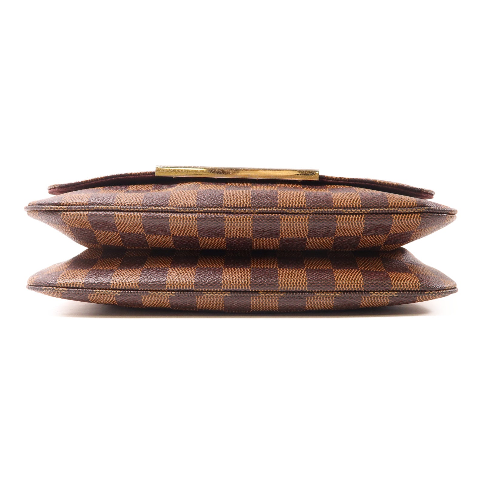 LOUIS VUITTON Damier Hoxton GM金扣肩背袋啡色
