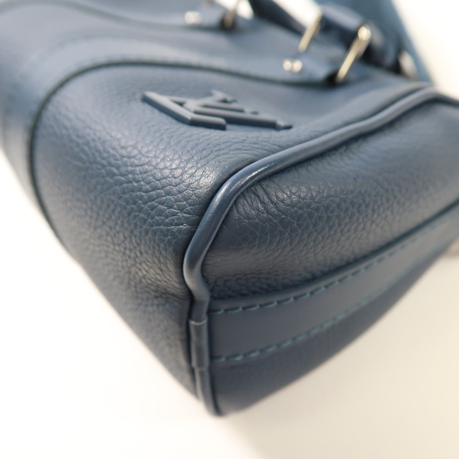 LOUIS VUITTON Aerogram Keepall XS銀扣手挽肩背兩用袋