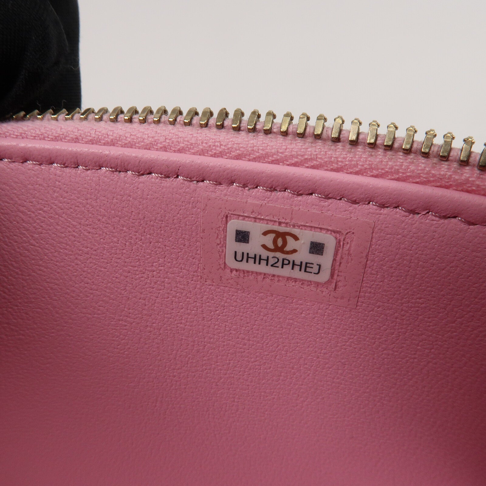 CHANEL 牛皮皮革Vanity Case Sweetheart Crush鏈帶肩背袋