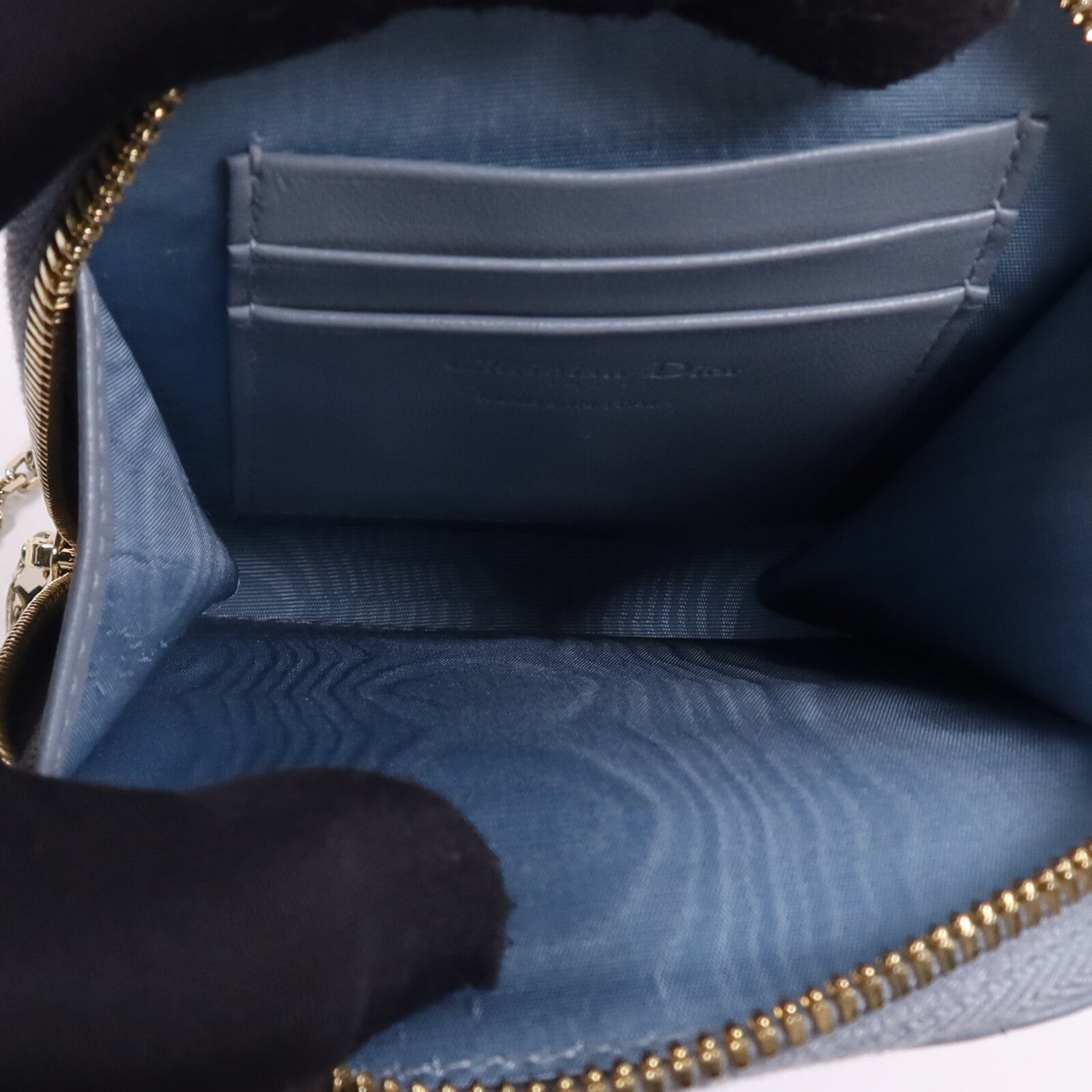 Dior 羊皮皮革Call'In Dior金扣鏈帶肩背袋