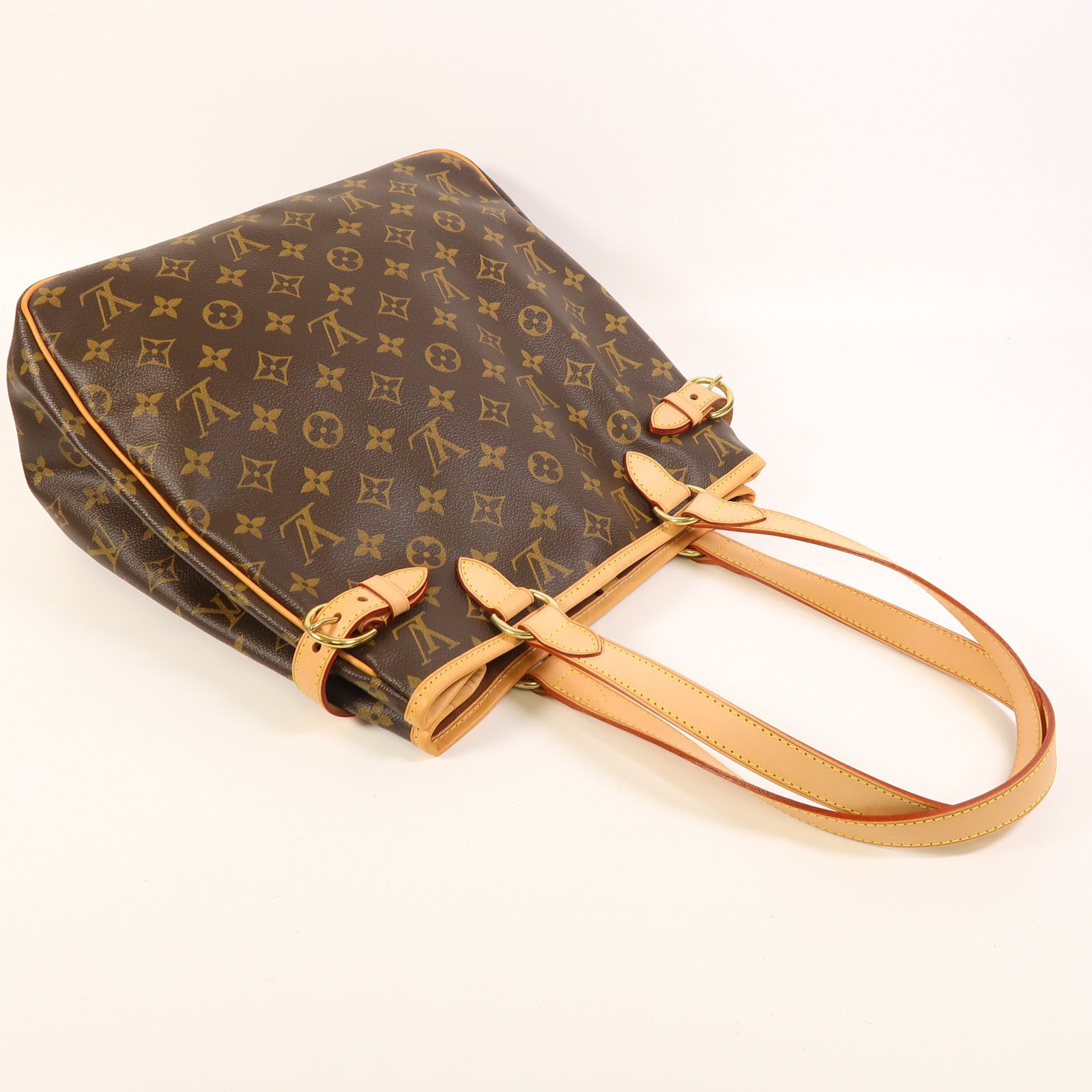 LOUIS VUITTON Monogram Batignolles金扣肩背袋