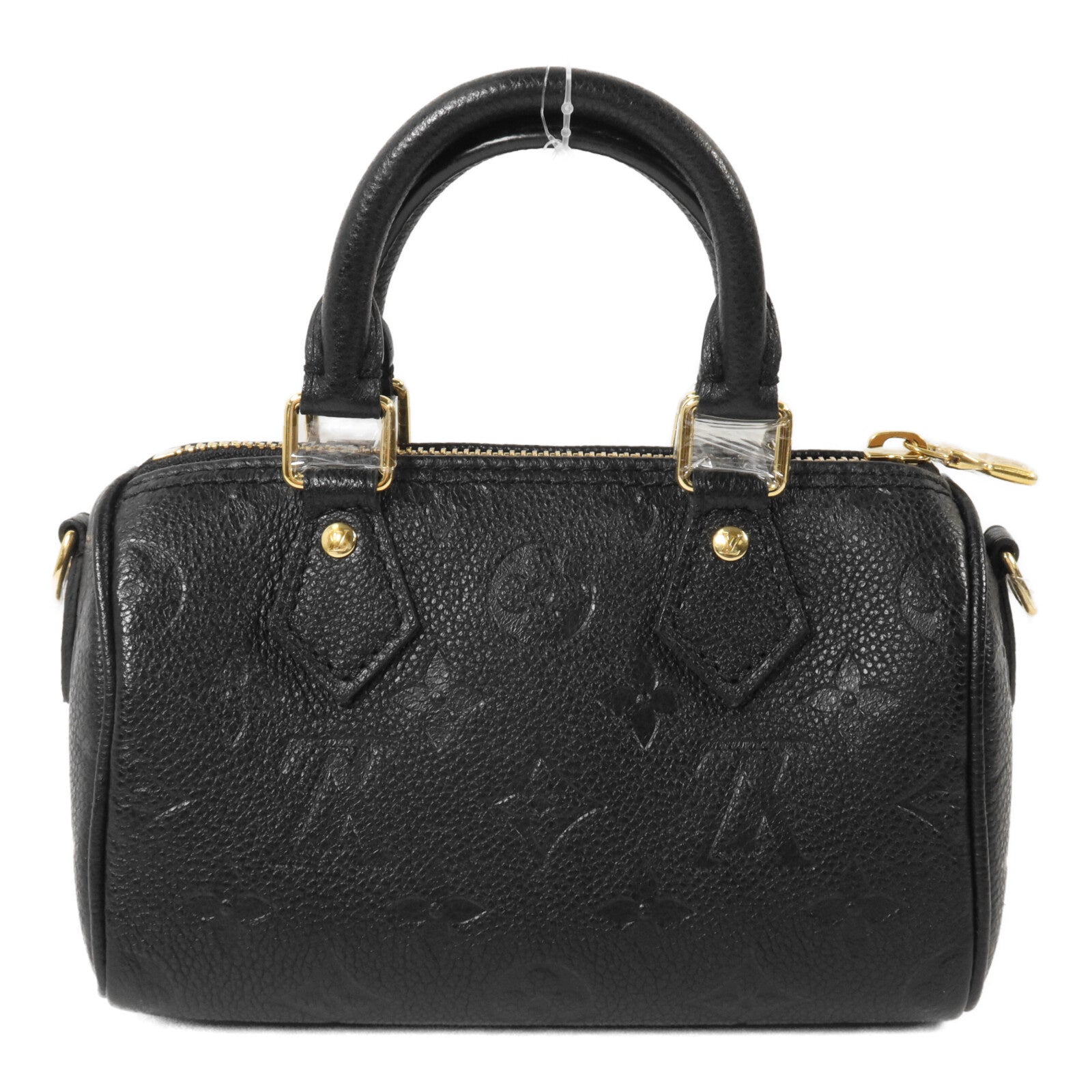 LOUIS VUITTON Monogram Empreinte Nano Speedy手挽肩背兩用袋