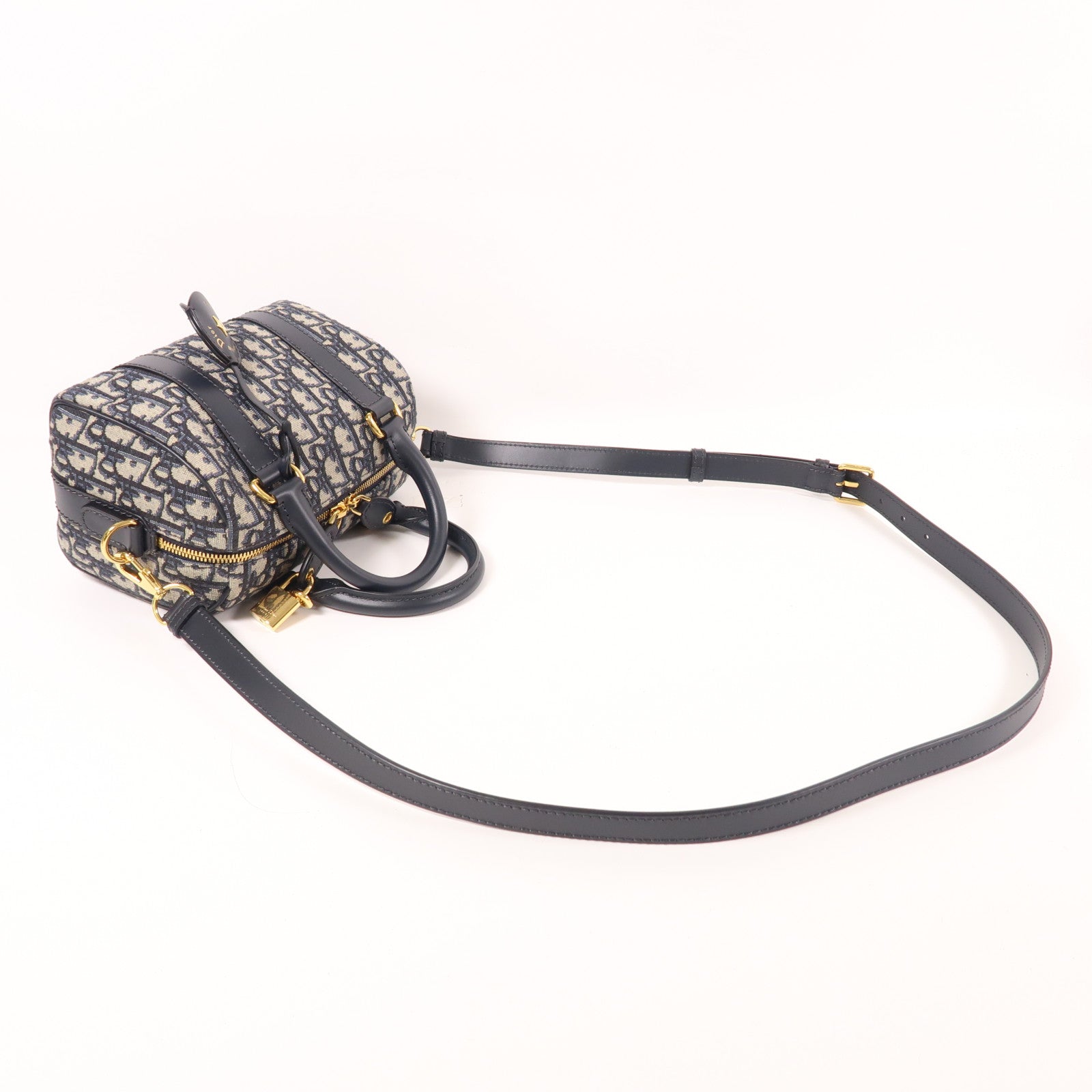 Dior 【激減優惠】帆布Groove 20金扣手挽肩背兩用袋