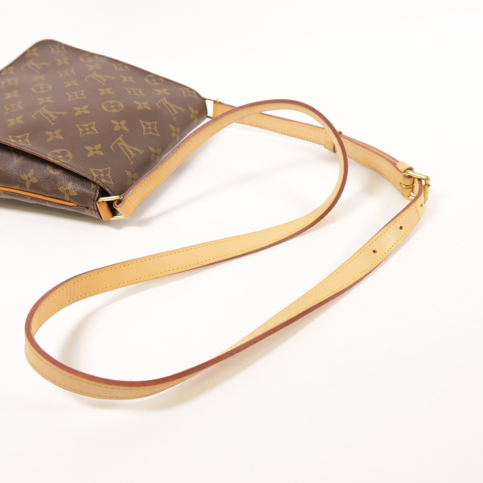 LOUIS VUITTON Monogram Musette Salsa金扣肩背袋
