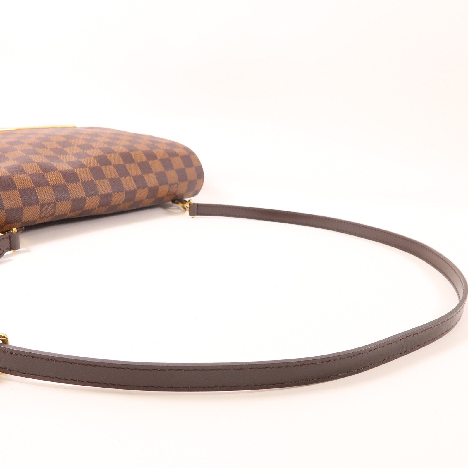 LOUIS VUITTON Damier Hoxton GM金扣肩背袋啡色