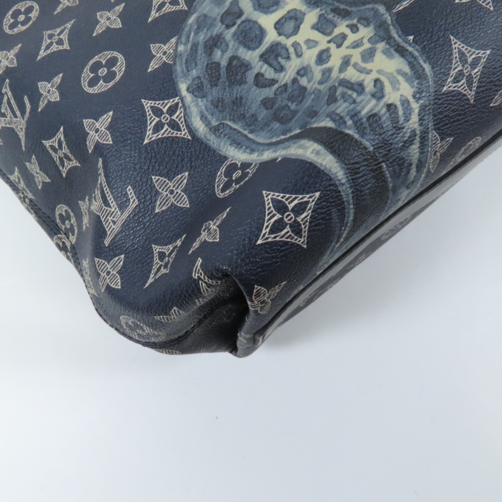 LOUIS VUITTON Monogram Savanna Tote Bag銀扣手挽肩背兩用袋