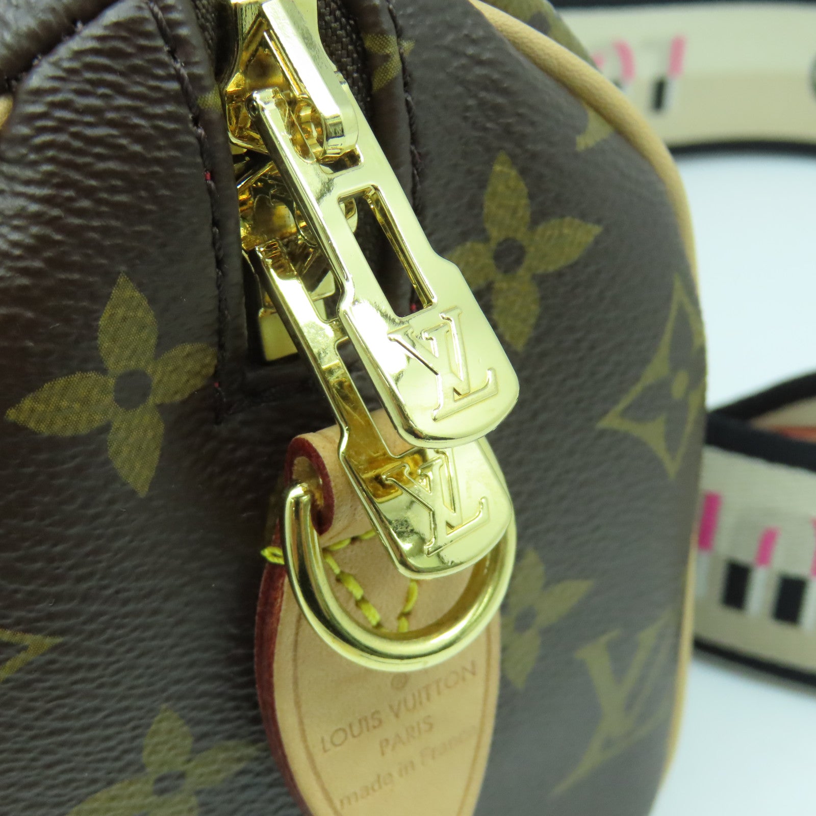 LOUIS VUITTON Monogram Speedy Bandouliere 20金扣手挽肩背兩用袋啡色