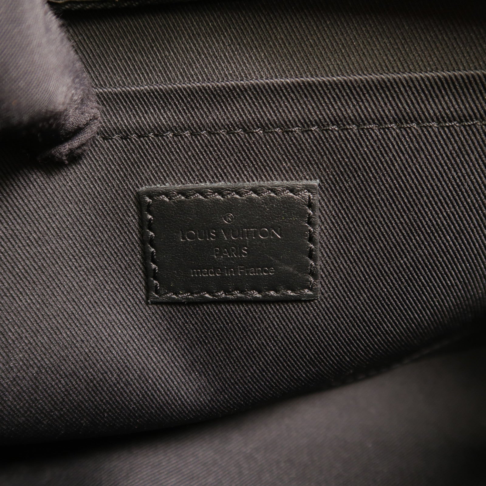 LOUIS VUITTON Monogram Macassar S Lock Messenger手挽肩背兩用袋