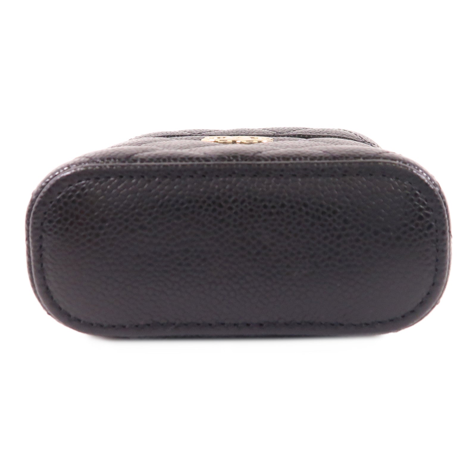 CHANEL 牛皮皮革Chain Shoulder金扣手挽肩背兩用袋