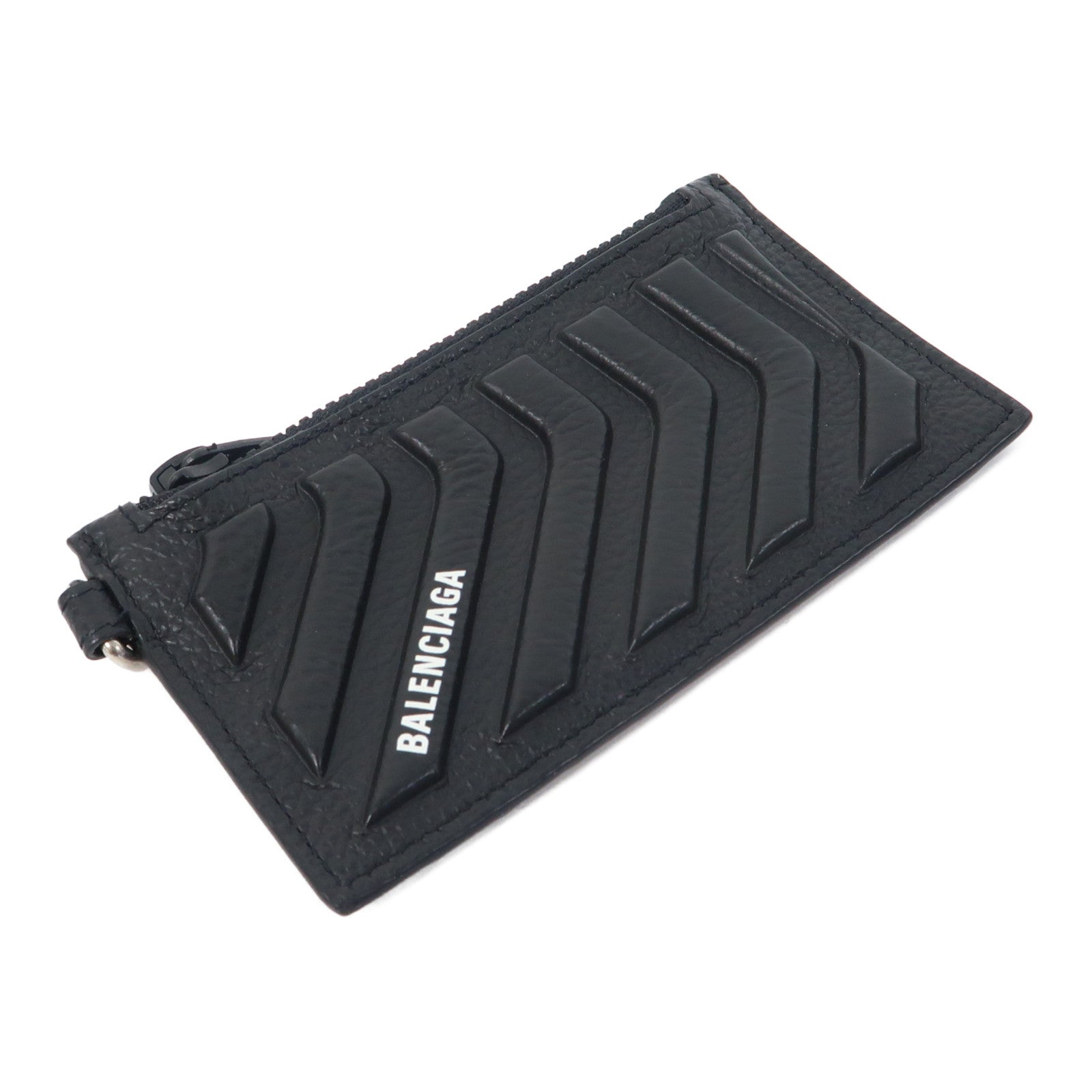 BALENCIAGA 牛皮皮革Card Case卡片套黑色