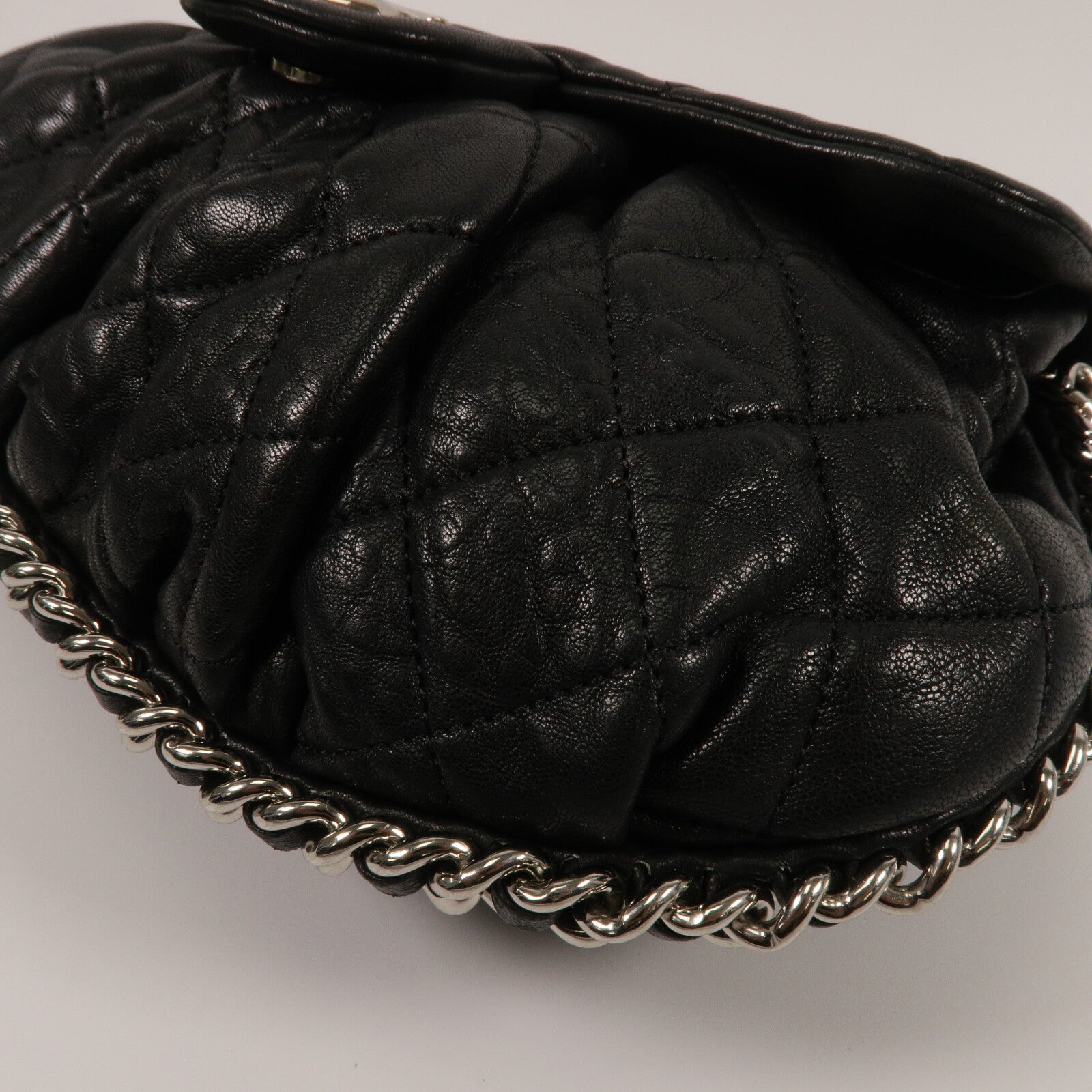 CHANEL 牛皮皮革Shoulder Bag鏈帶肩背袋