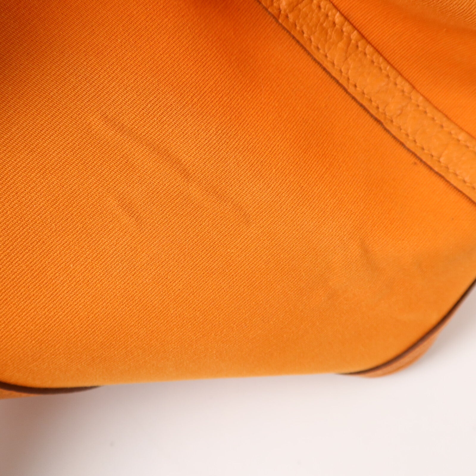 HERMES 帆布Garden Party TPM手挽袋Orange