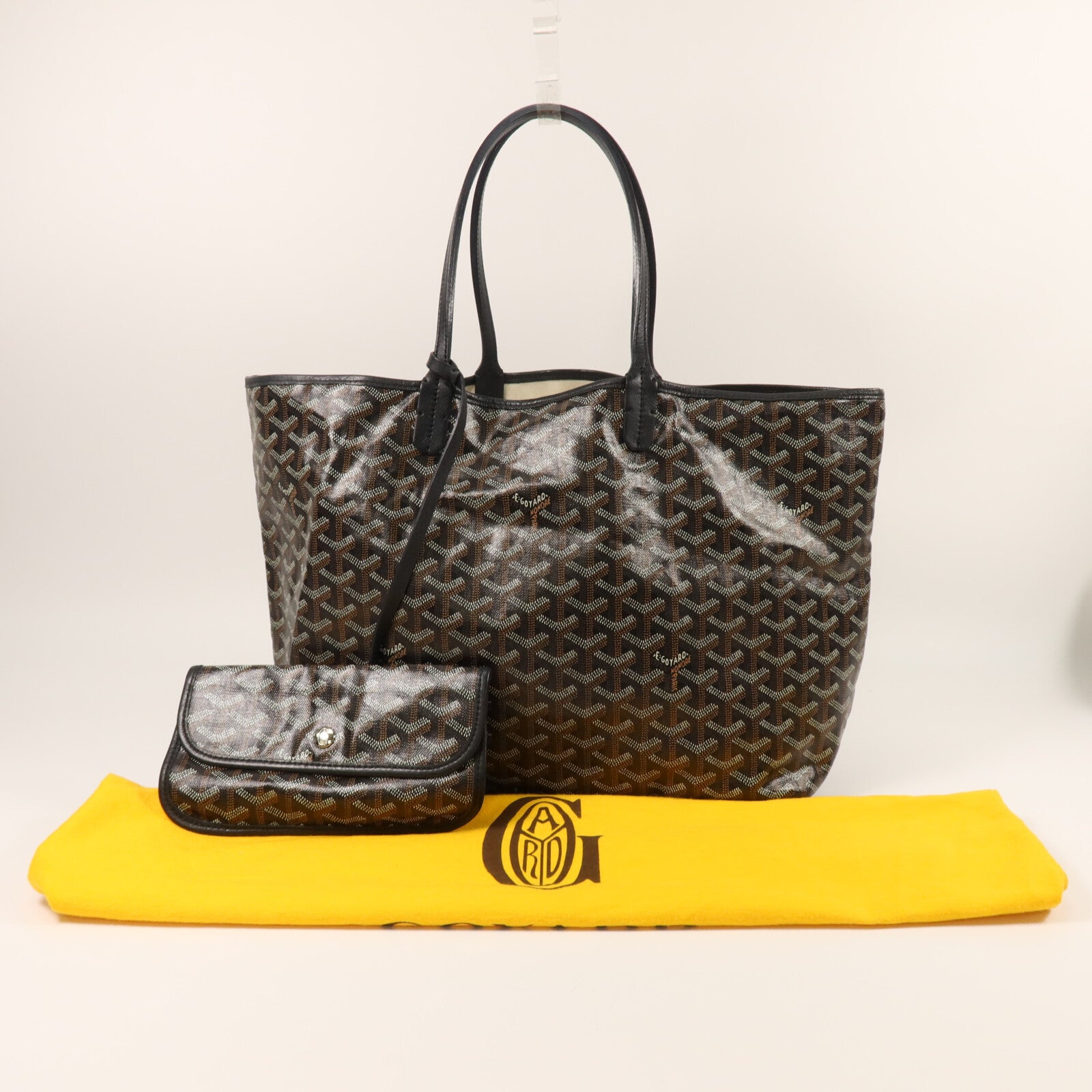 GOYARD 塗層帆布Saint Louis PM手挽袋
