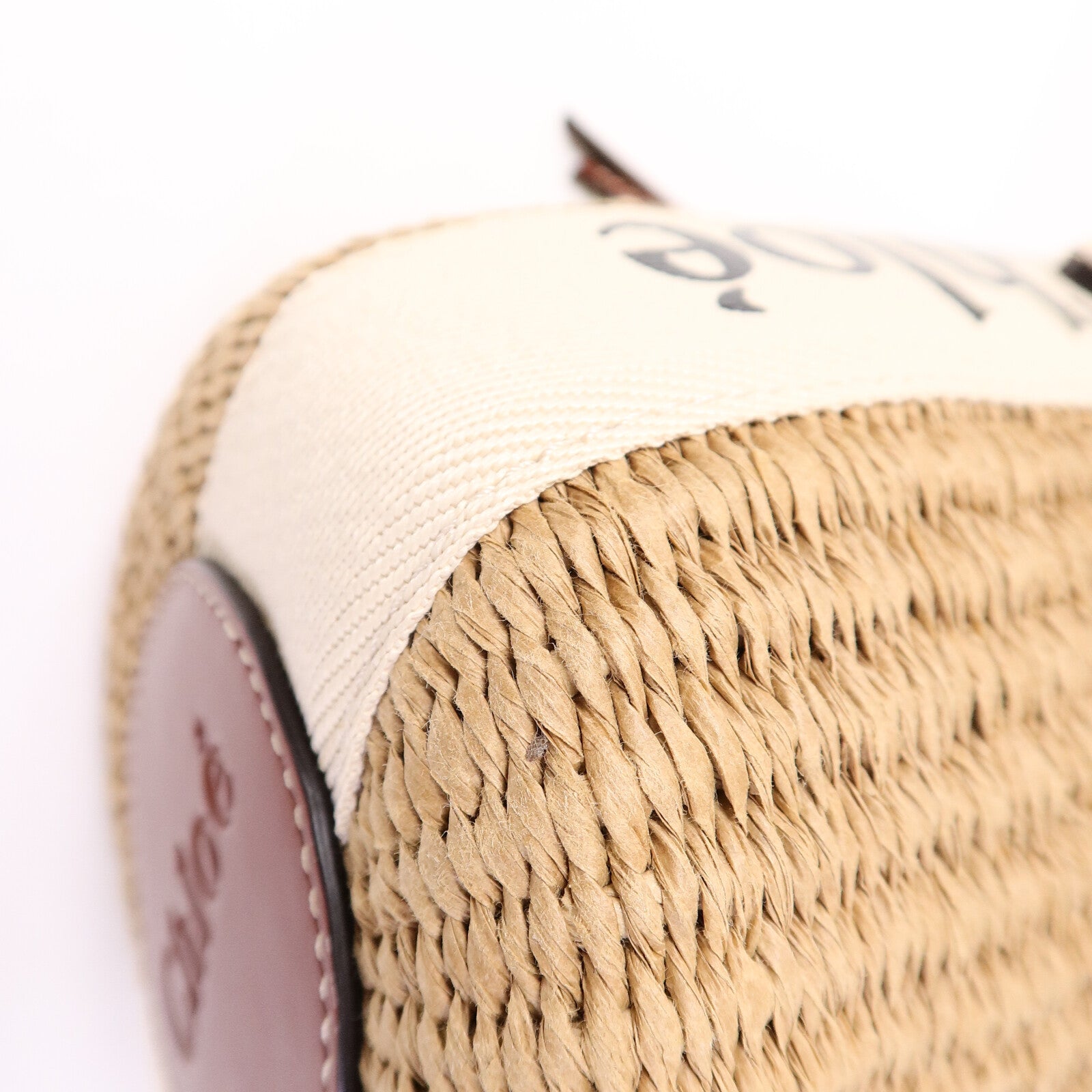Chloe 藤料Small Woody Basket手挽肩背兩用袋