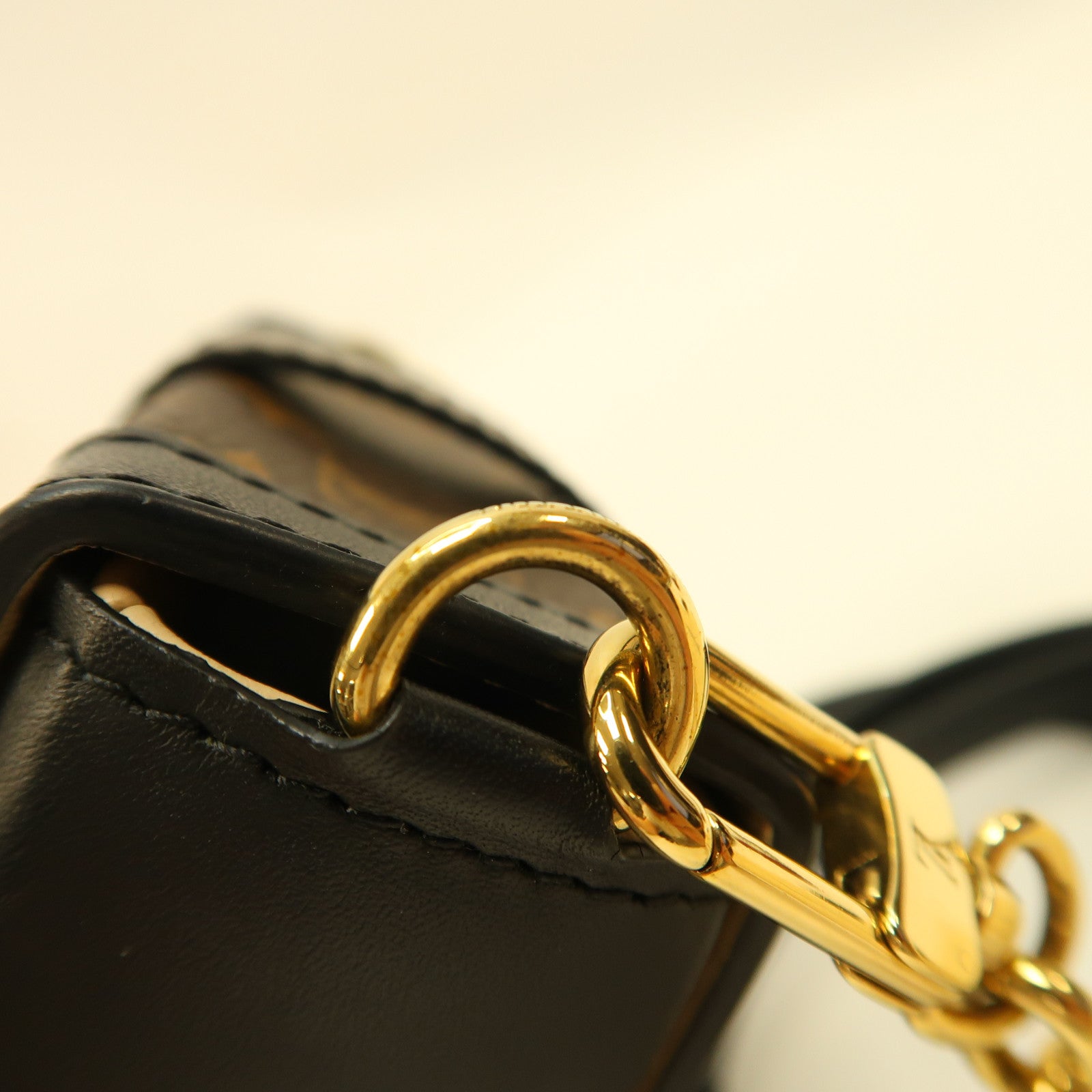 LOUIS VUITTON 【激減優惠】Monogram Po Truck Vert金扣肩背袋啡色