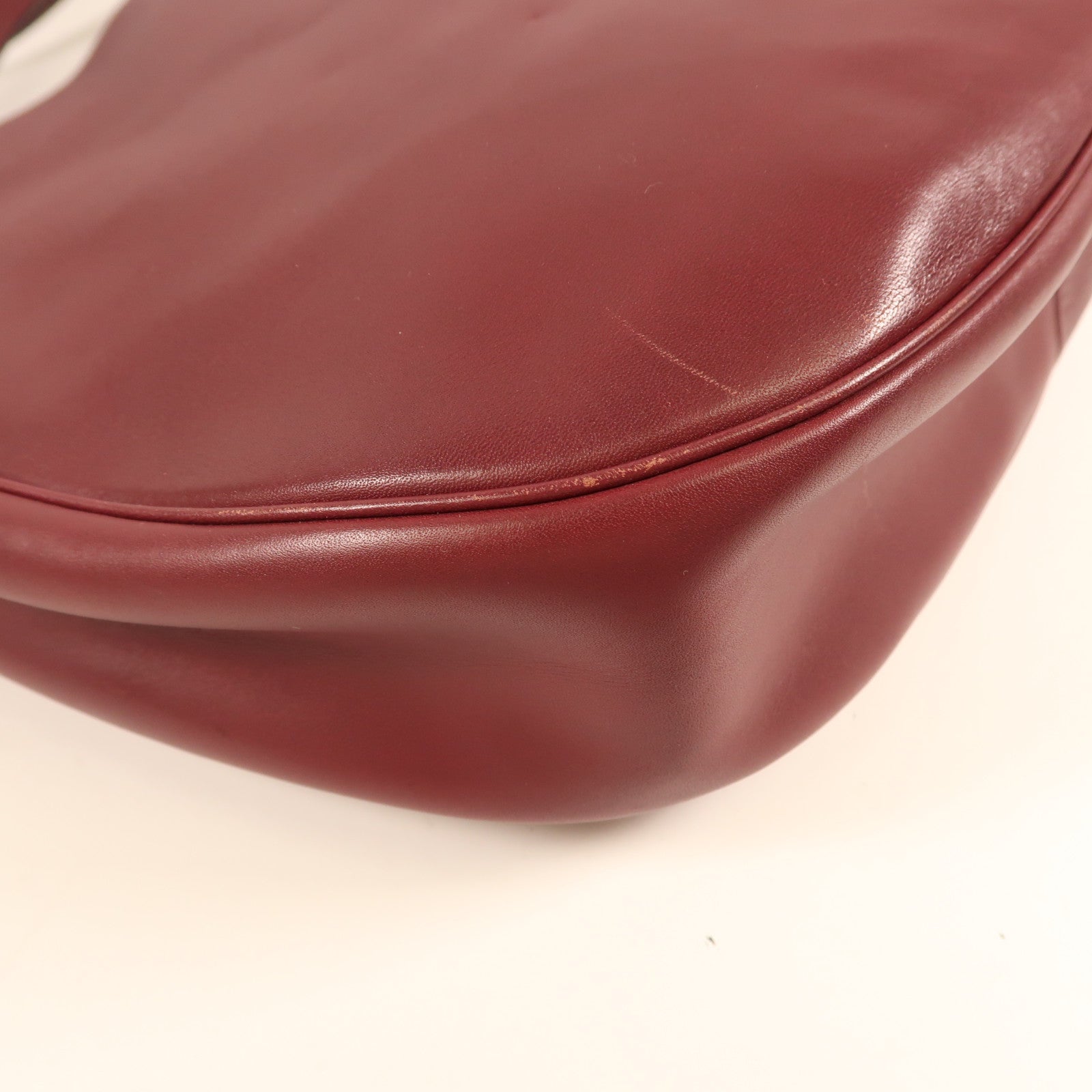 COACH GHW 2 Way Shoulder Bag Calfskin Leather 36026