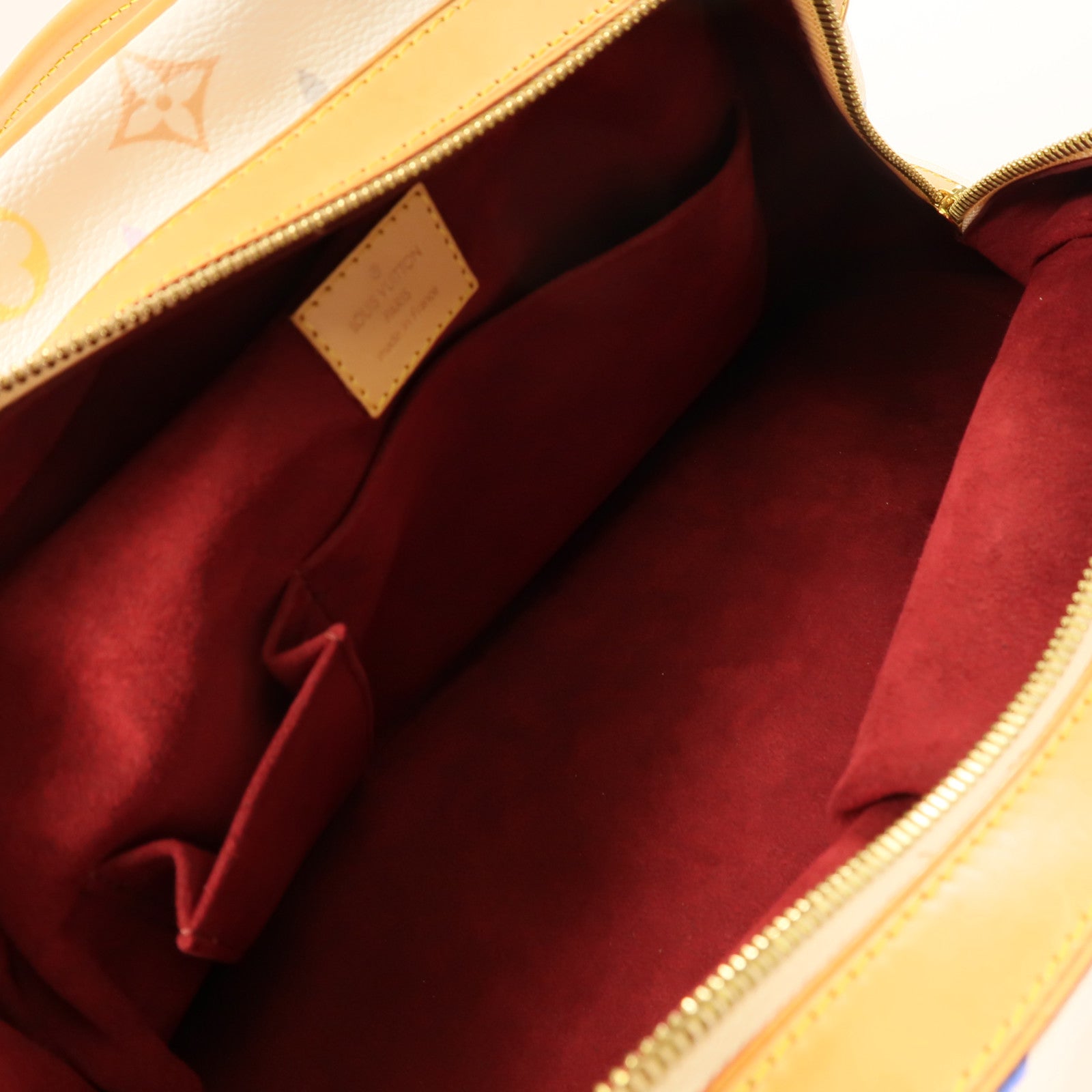 LOUIS VUITTON Monogram Multicolore Claudia金扣肩背袋白色/彩色