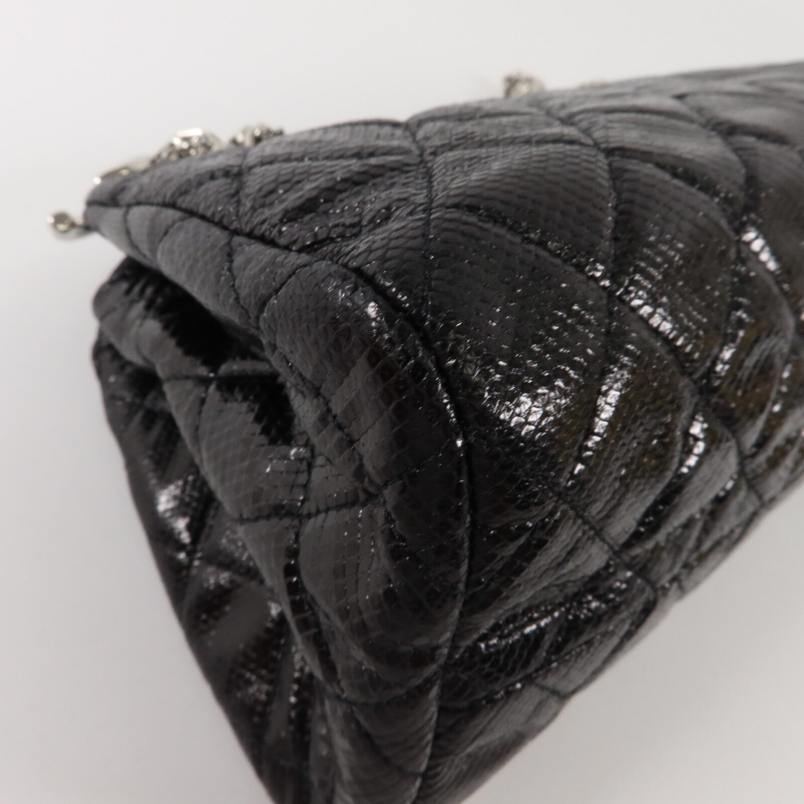 CHANEL 牛皮皮革Mademoiselle Bowling Shoulder Bag肩背袋