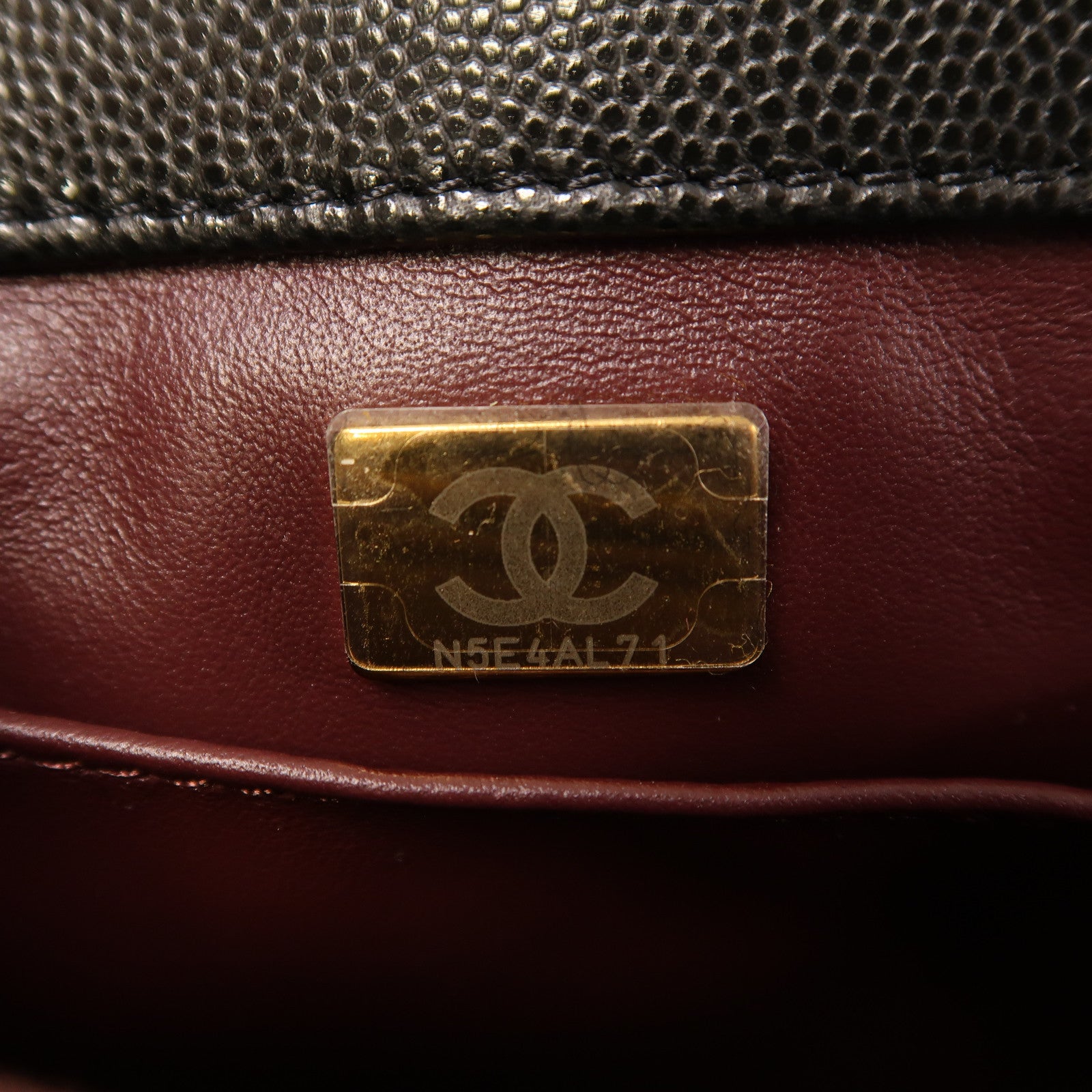 CHANEL 菱格Caviar皮革CoCo Handle金扣手挽肩背兩用袋黑色