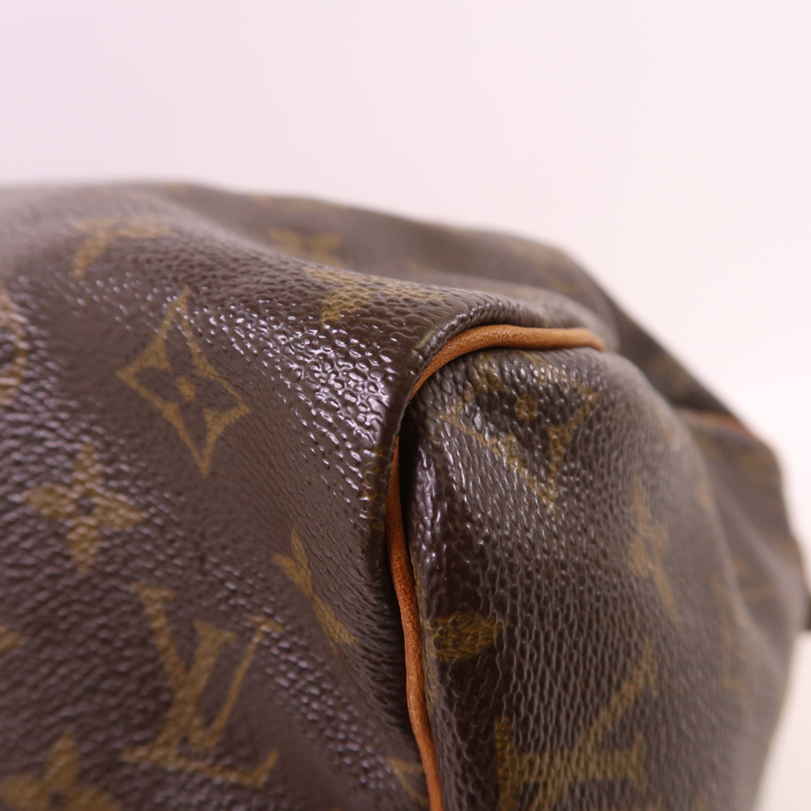 LOUIS VUITTON Monogram Speedy 30金扣手挽袋
