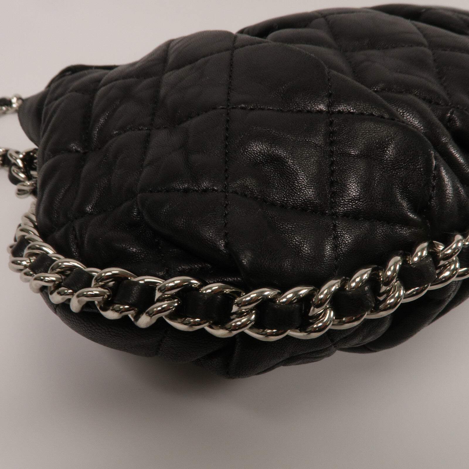 CHANEL 牛皮皮革Shoulder Bag鏈帶肩背袋